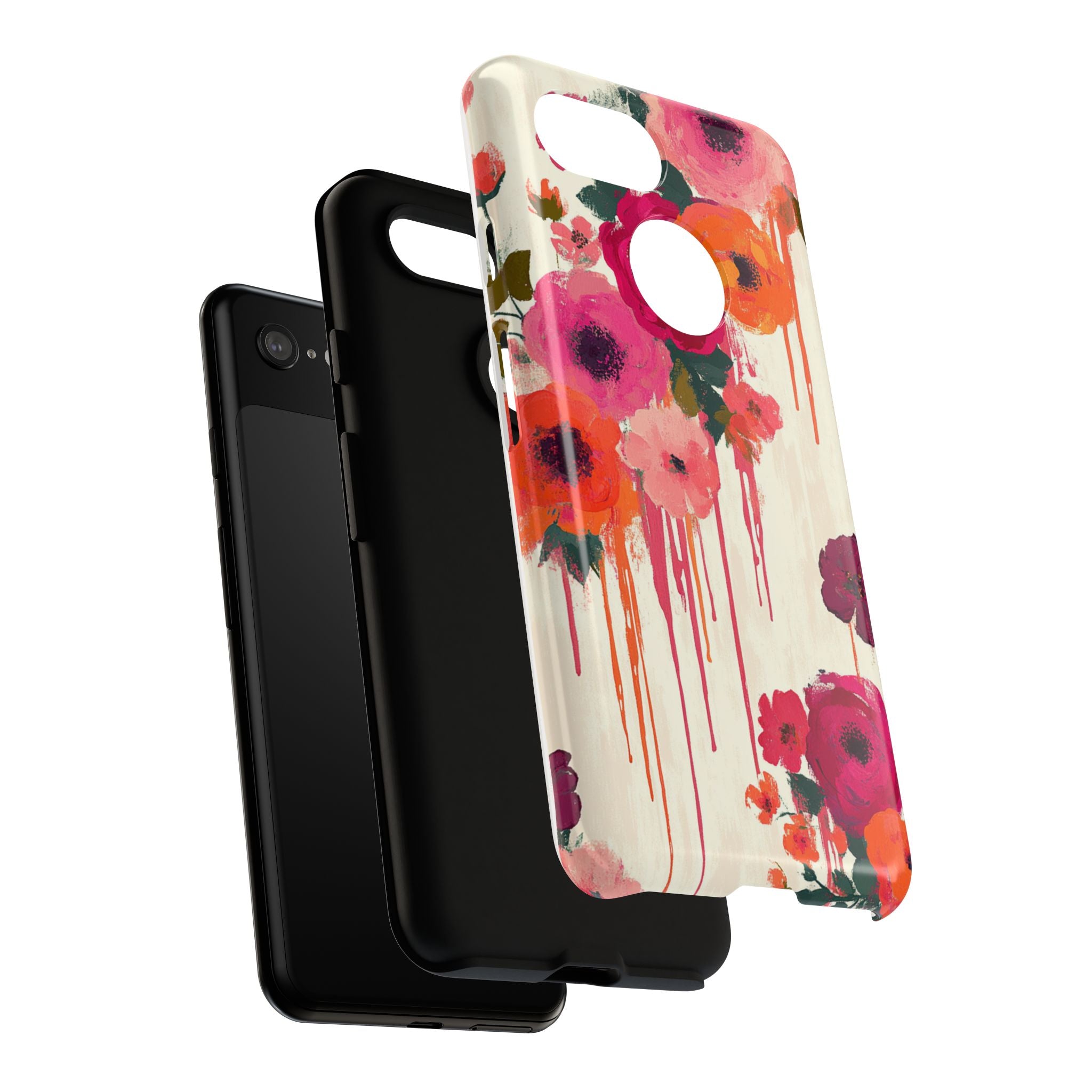 Floral Phone Case - Tough Cases with Vibrant Flower Design