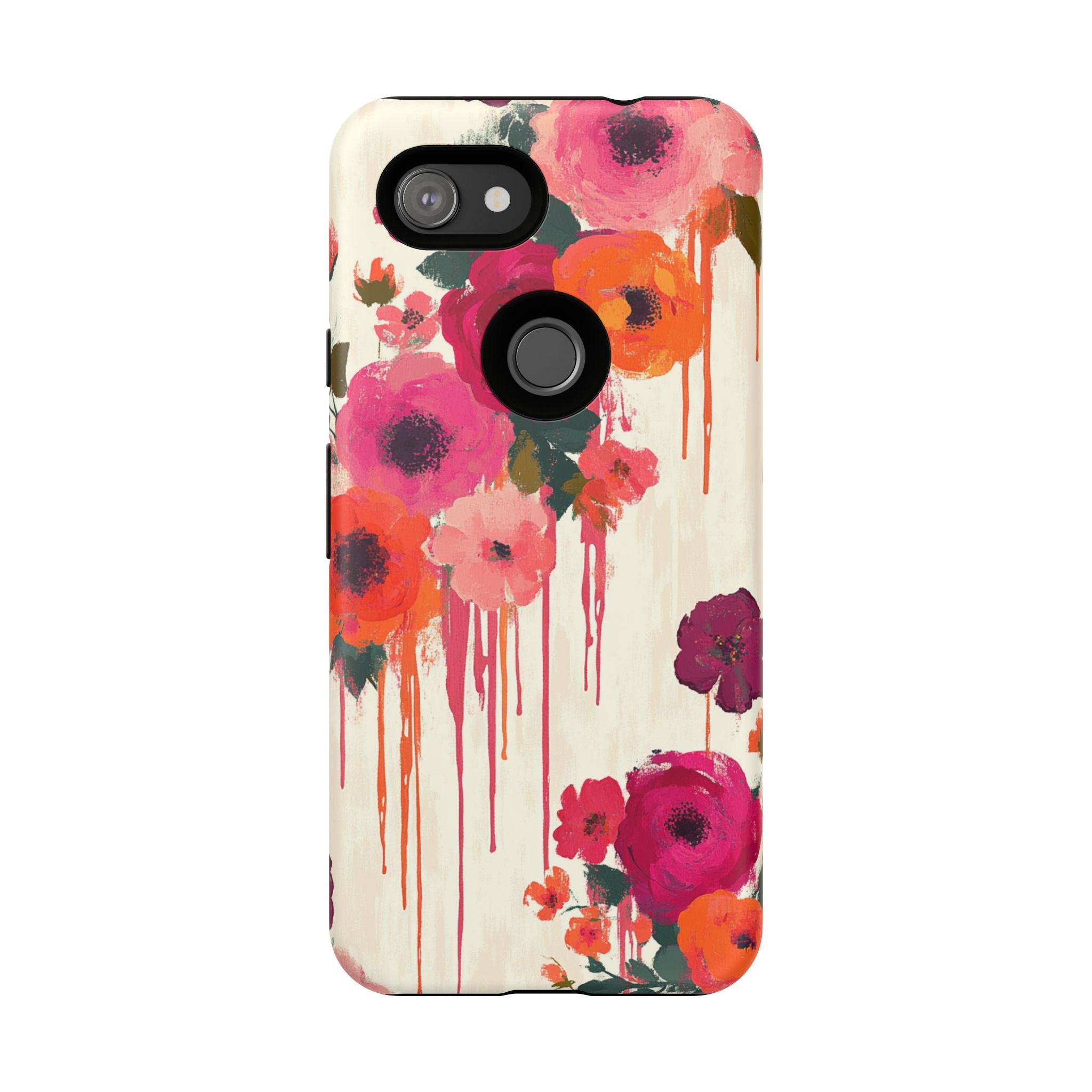 Floral Phone Case - Tough Cases with Vibrant Flower Design