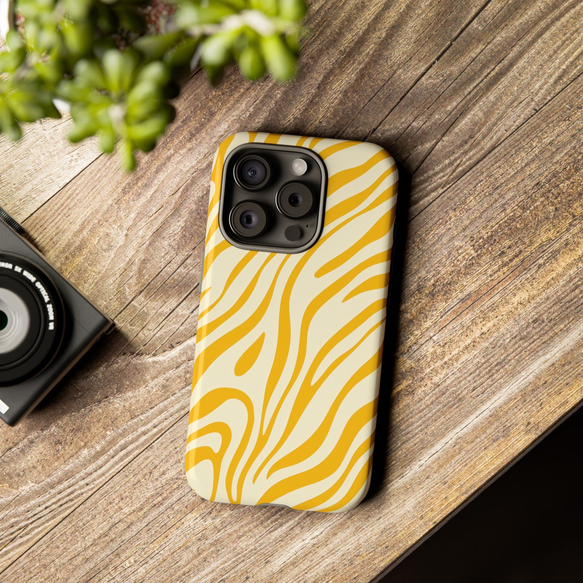 Stylish Phone Case - Chic Zebra Print