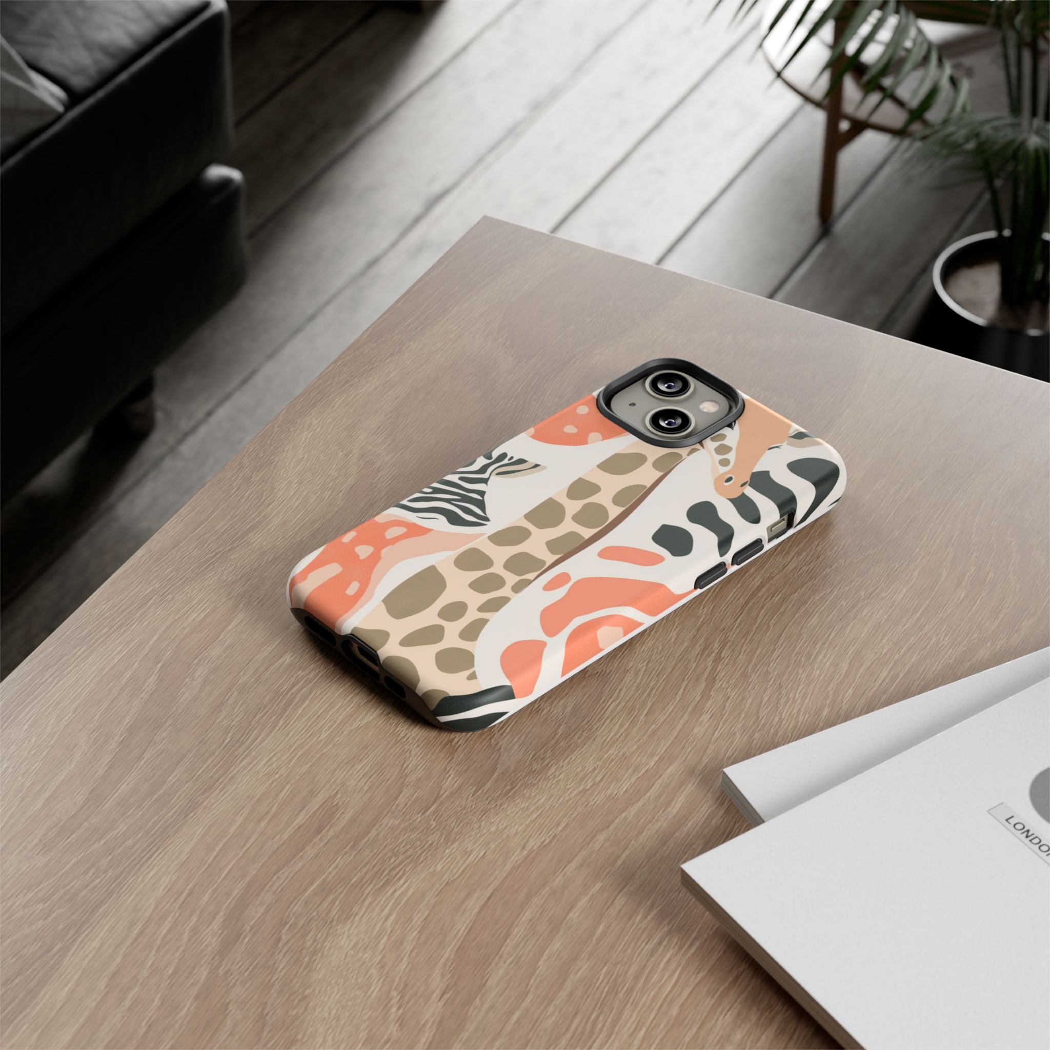 Tough Cases - Artistic Animal Print Phone Case