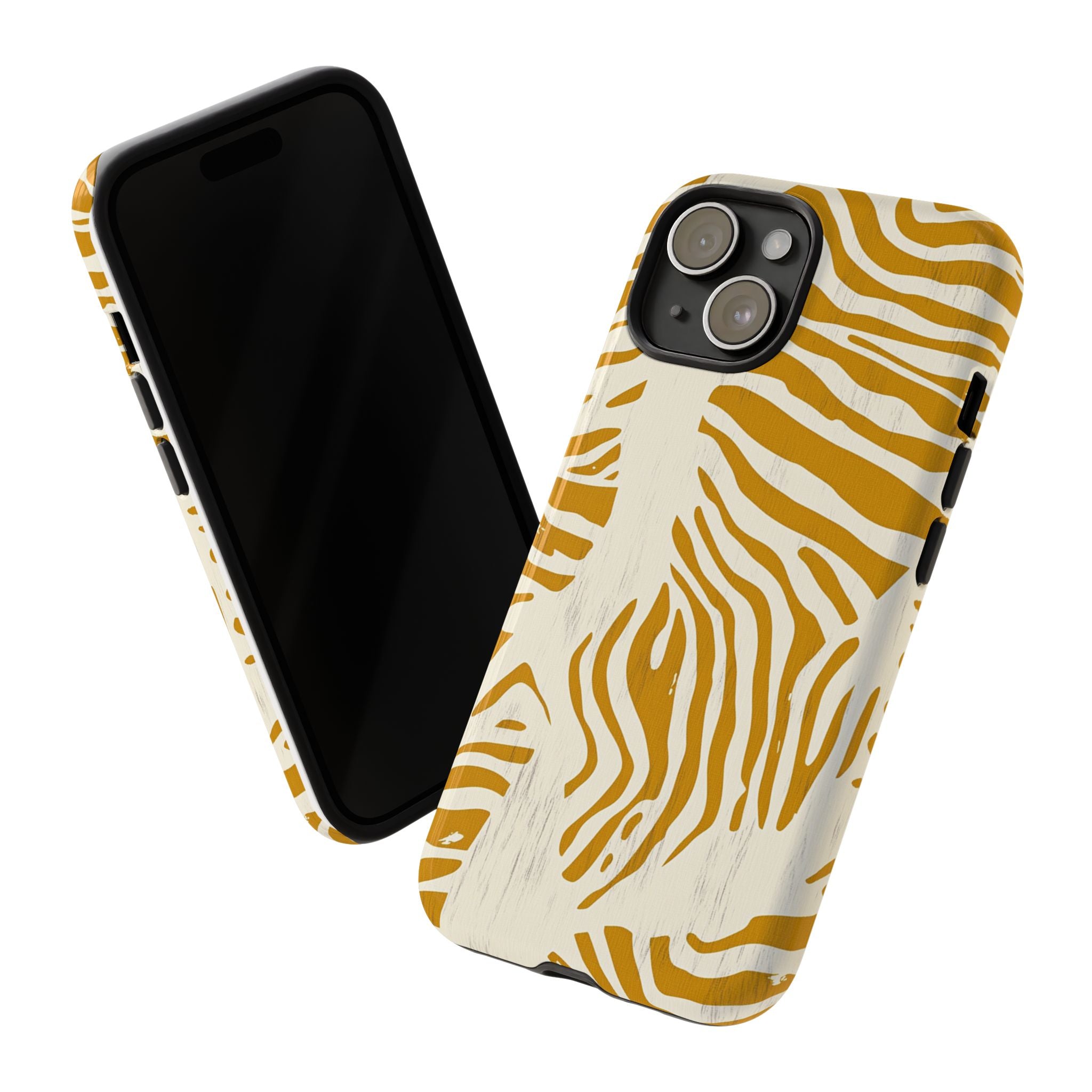 Stylish Phone Case with Zebra Print