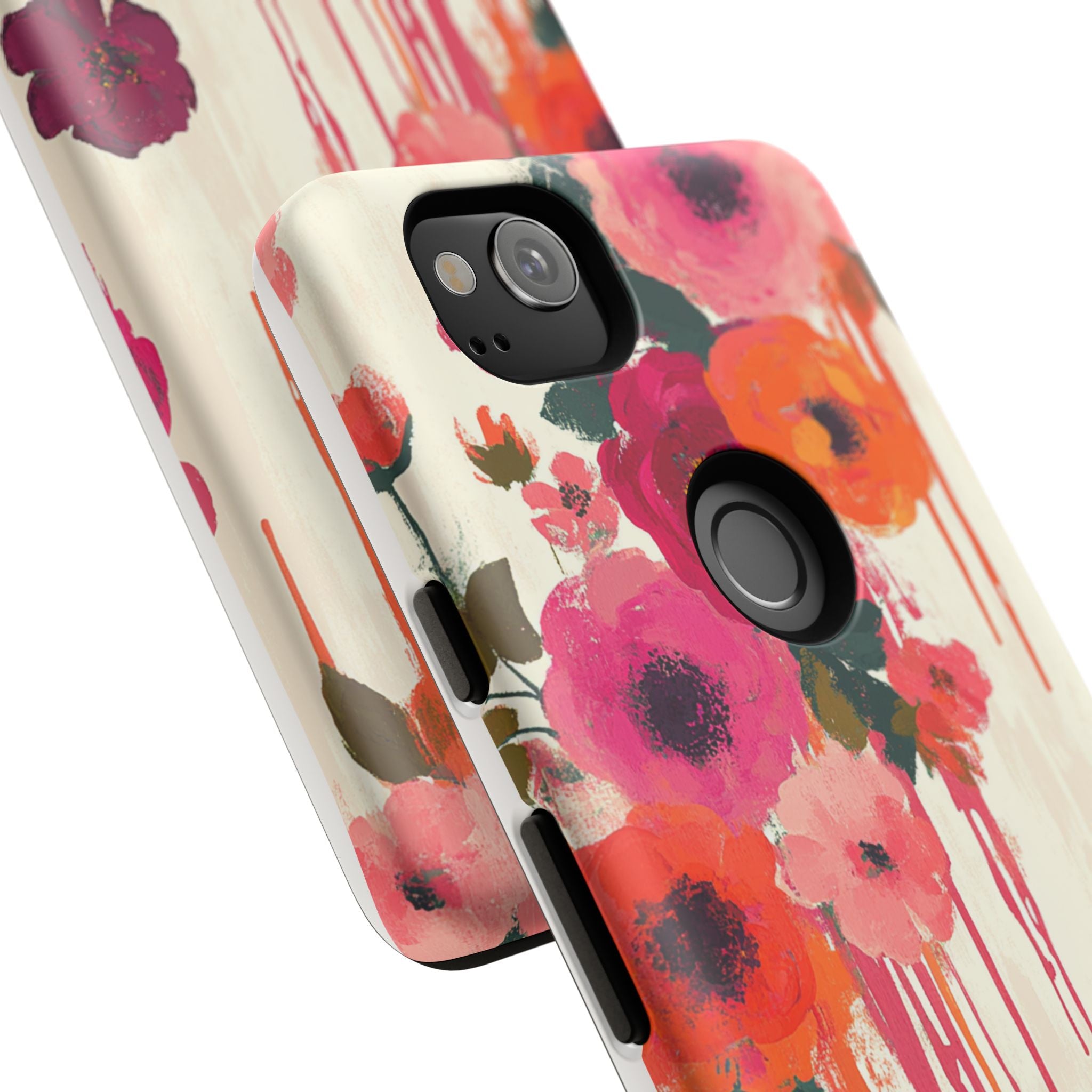 Floral Phone Case - Tough Cases with Vibrant Flower Design