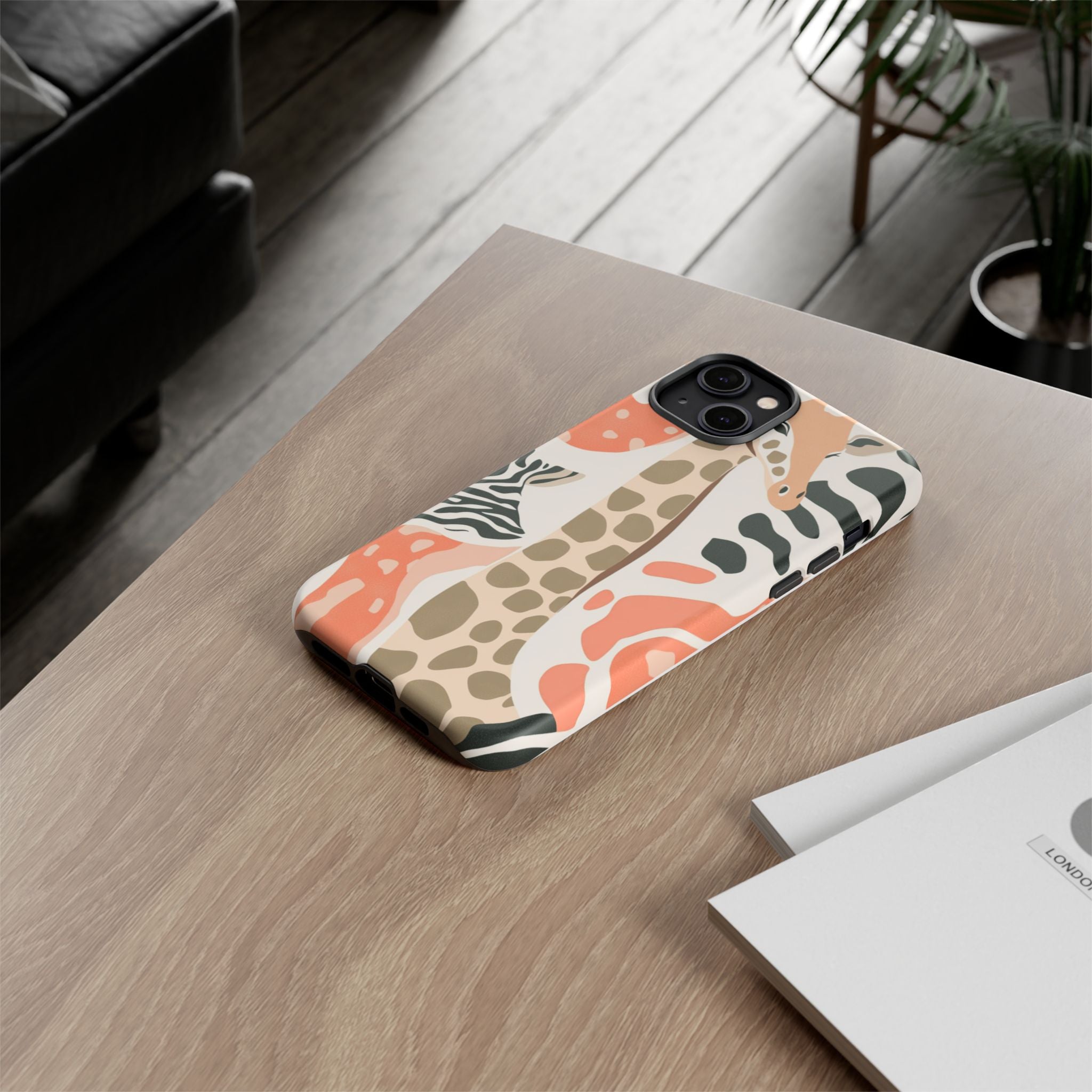 Tough Cases - Artistic Animal Print Phone Case