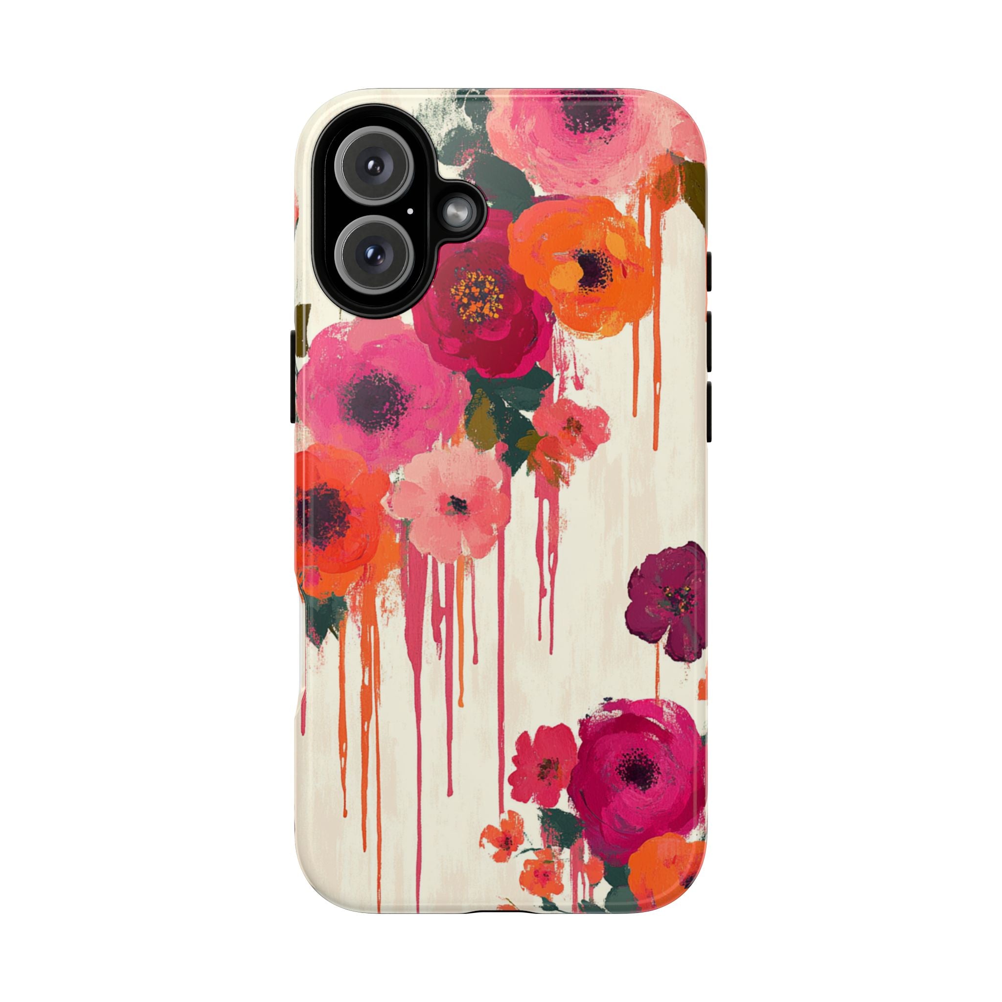 Floral Phone Case - Tough Cases with Vibrant Flower Design