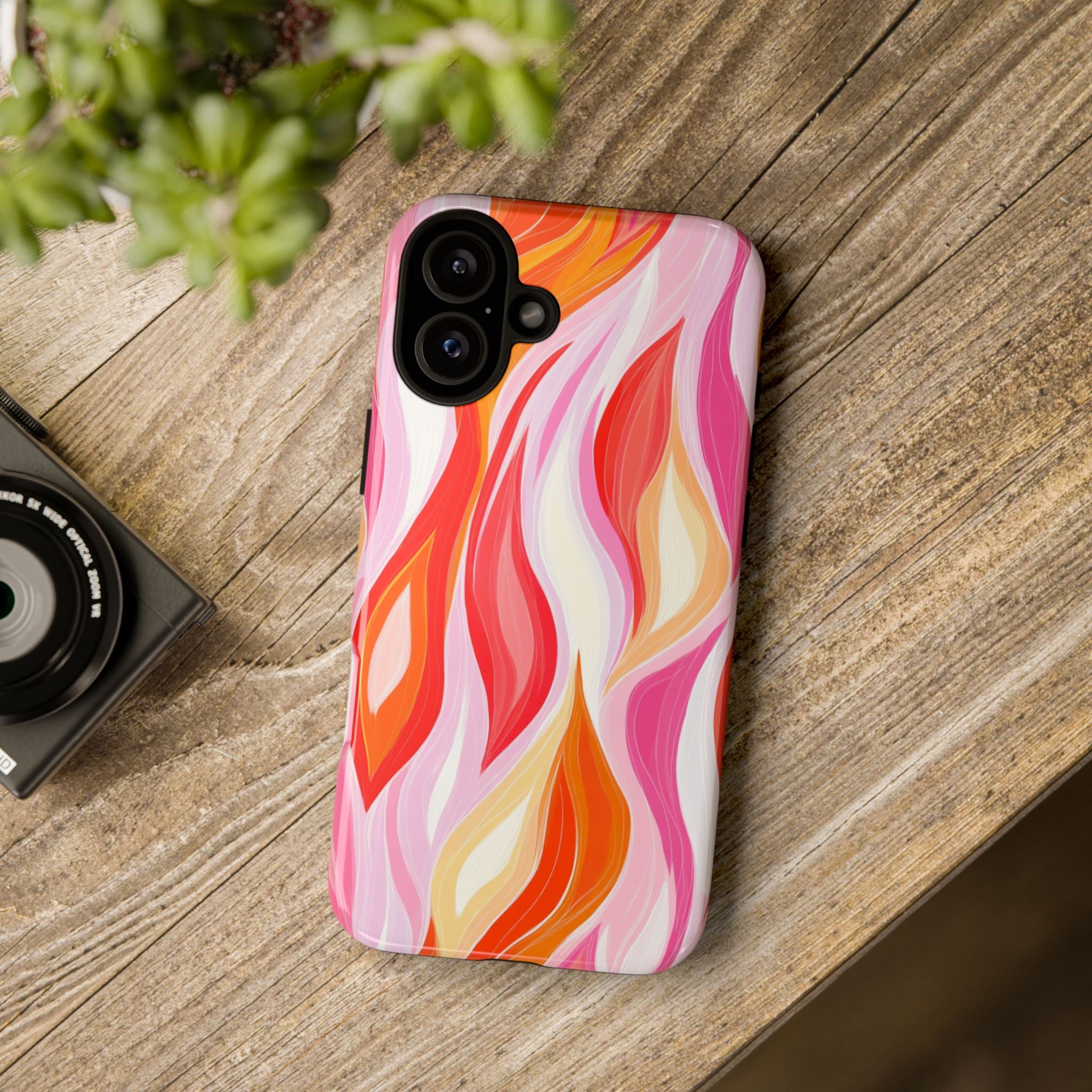 Vibrant Phone Case - Artistic Abstract Design