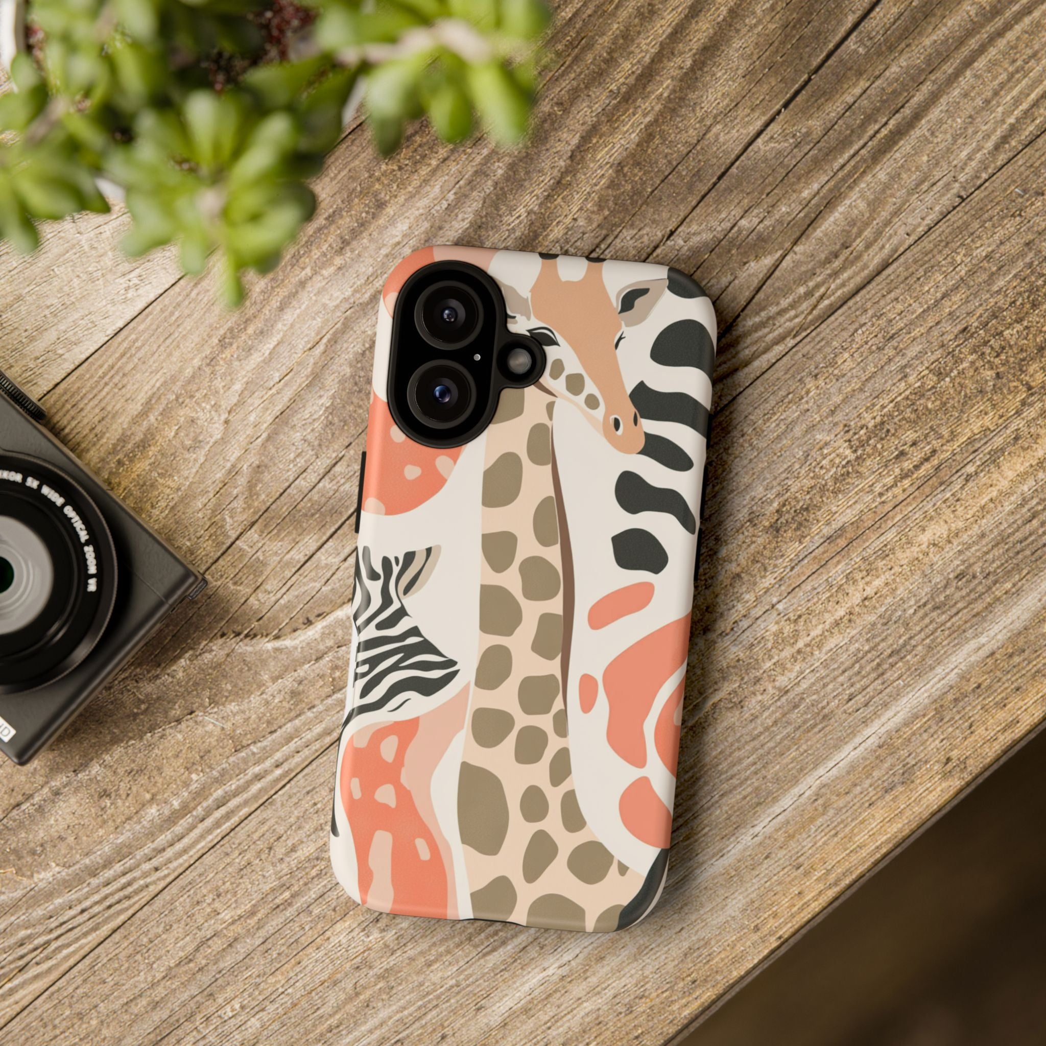 Tough Cases - Artistic Animal Print Phone Case