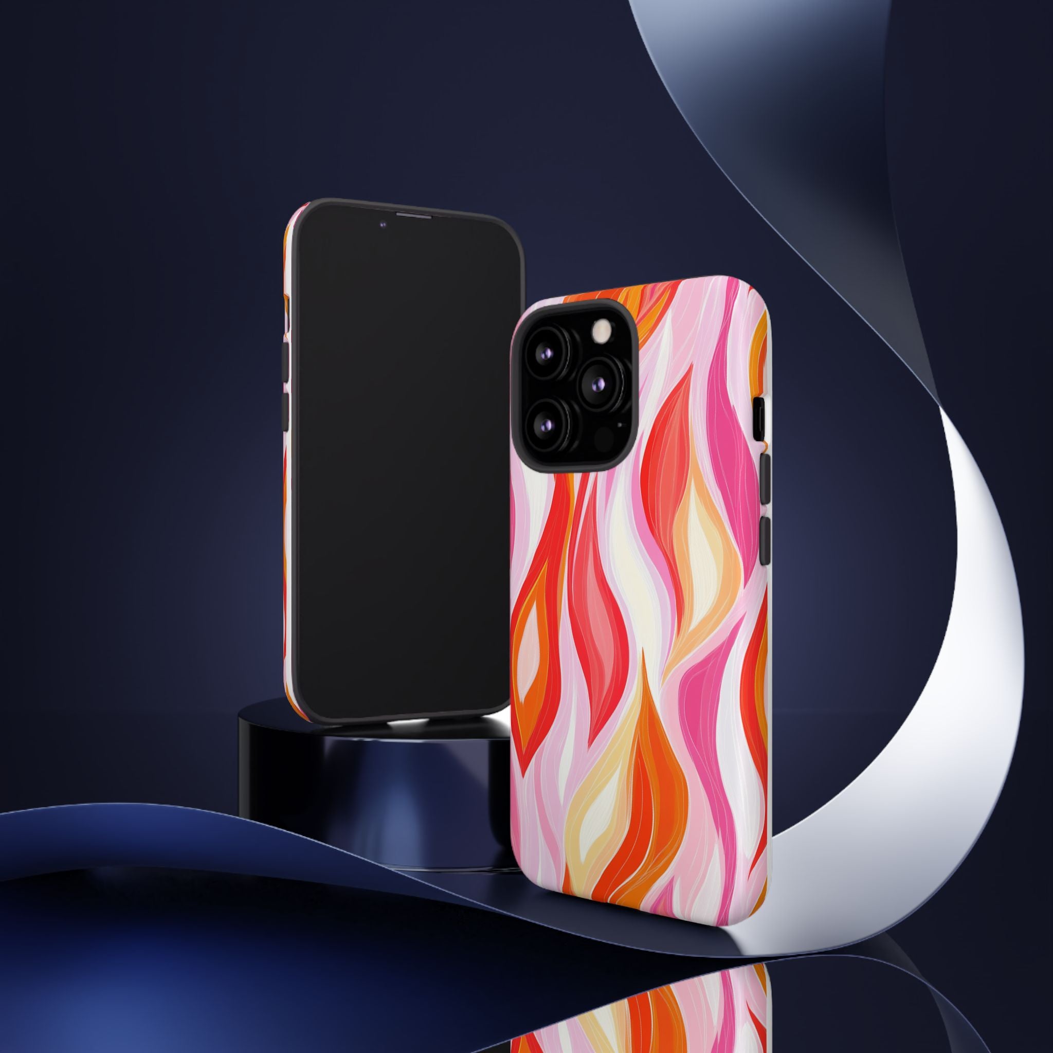 Vibrant Phone Case - Artistic Abstract Design