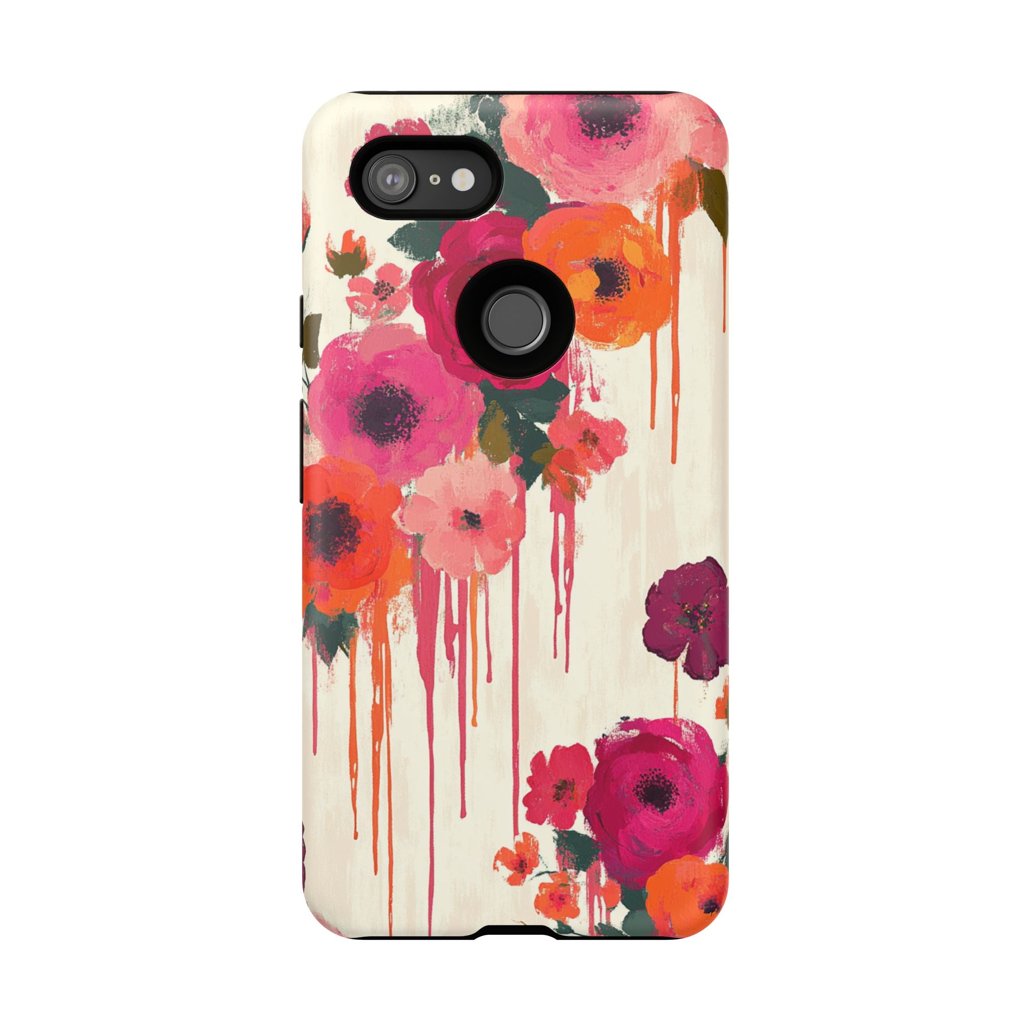 Floral Phone Case - Tough Cases with Vibrant Flower Design