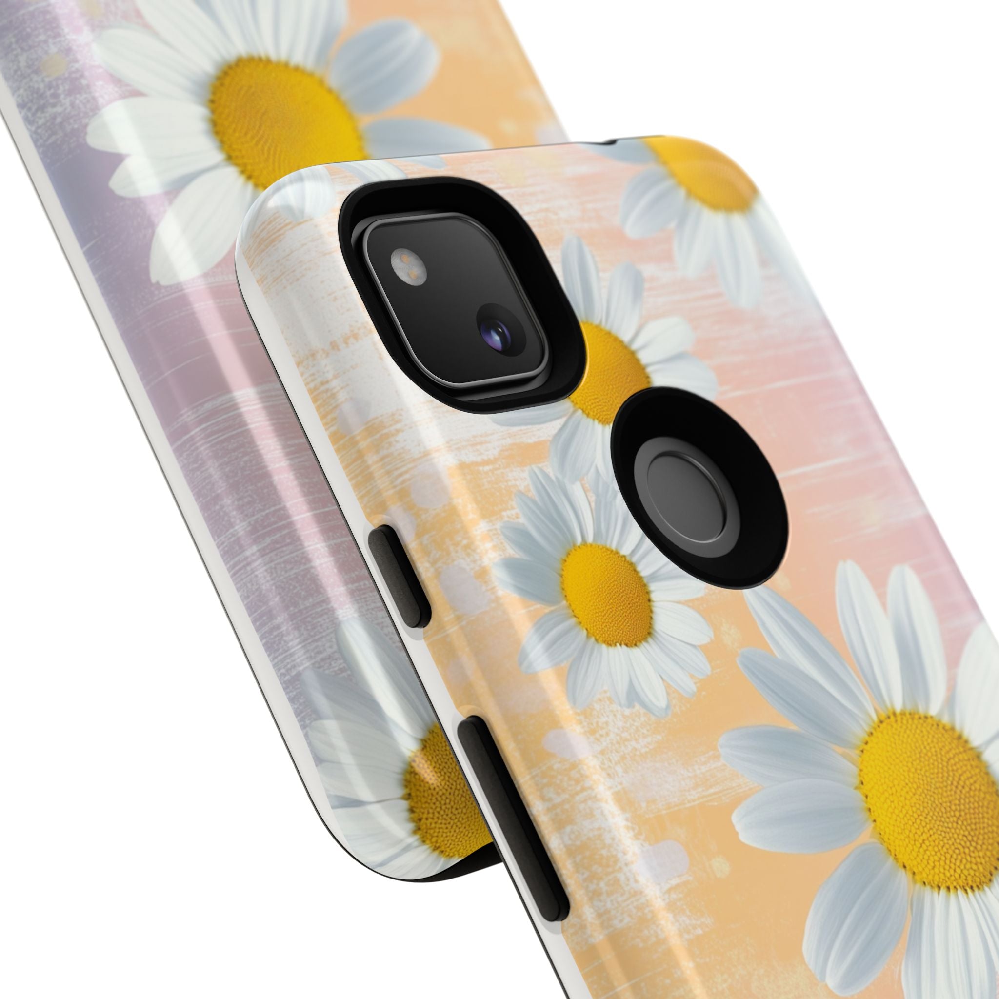 Daisy Phone Case - Floral Tough Case for Nature Lovers