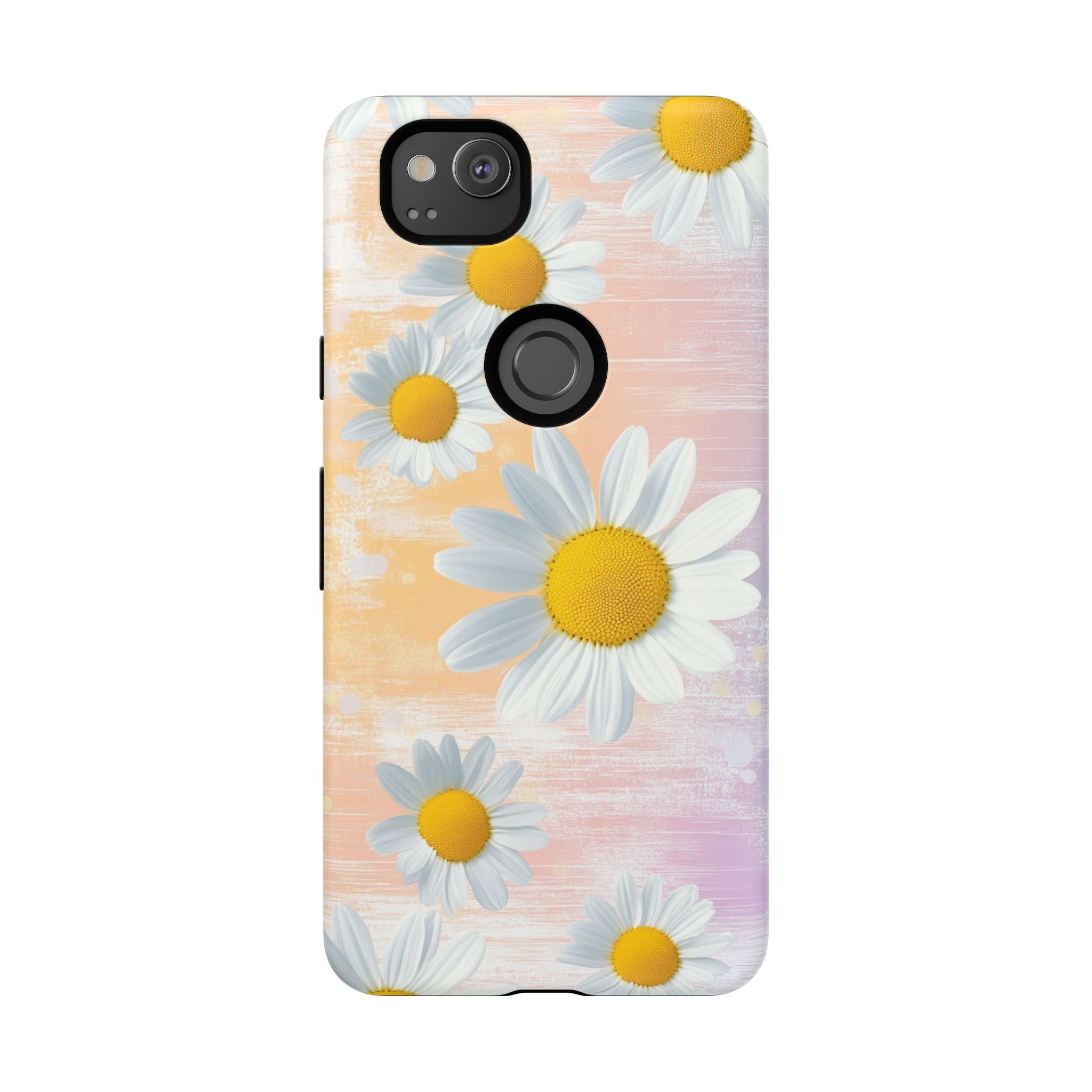 Daisy Phone Case - Floral Tough Case for Nature Lovers