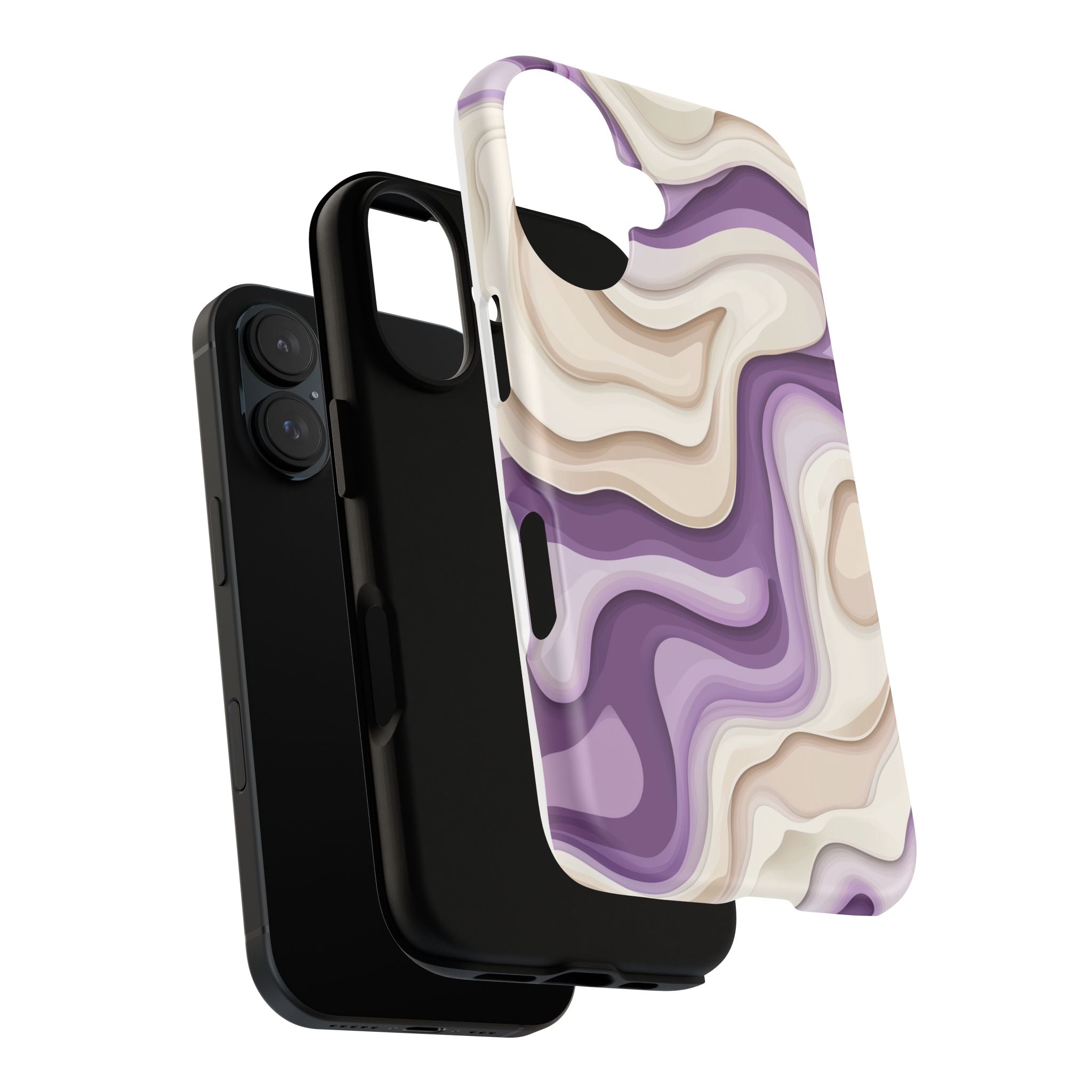 Abstract Waves Phone Case