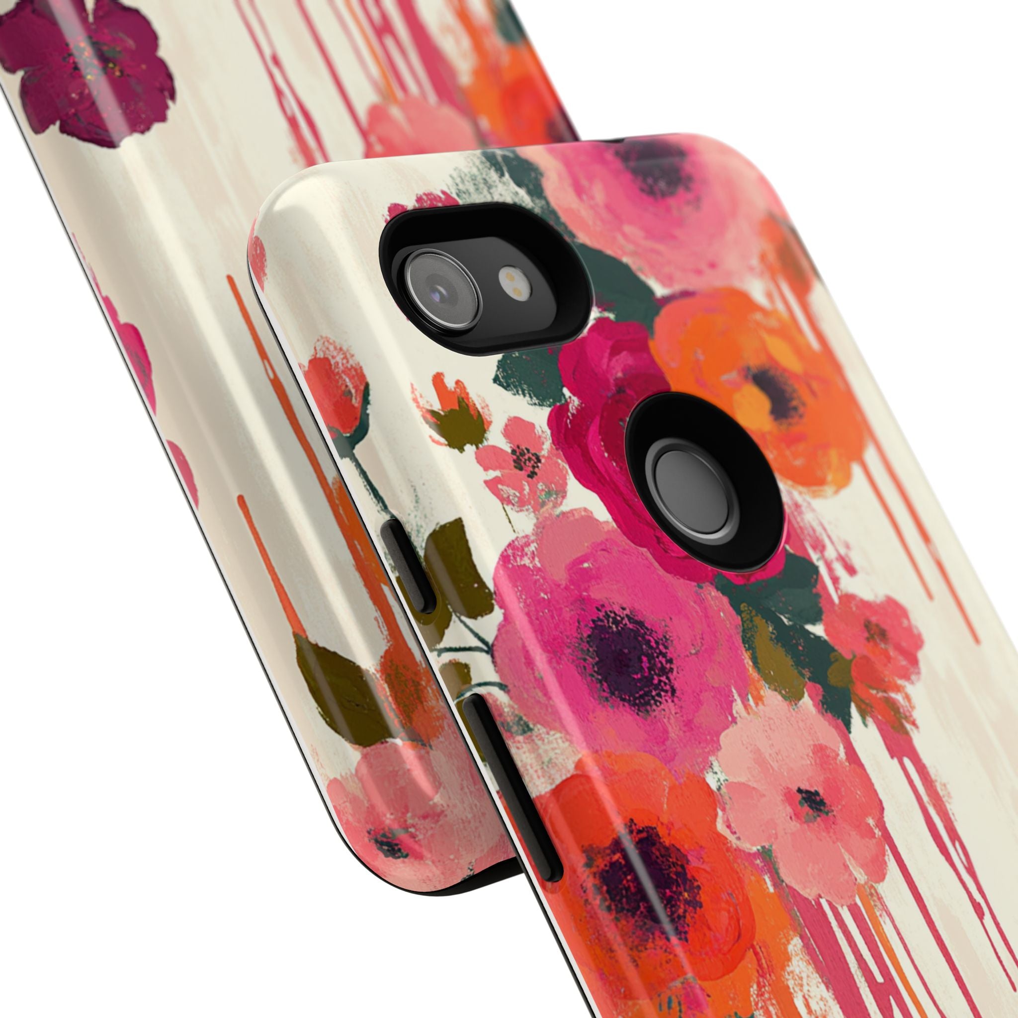 Floral Phone Case - Tough Cases with Vibrant Flower Design
