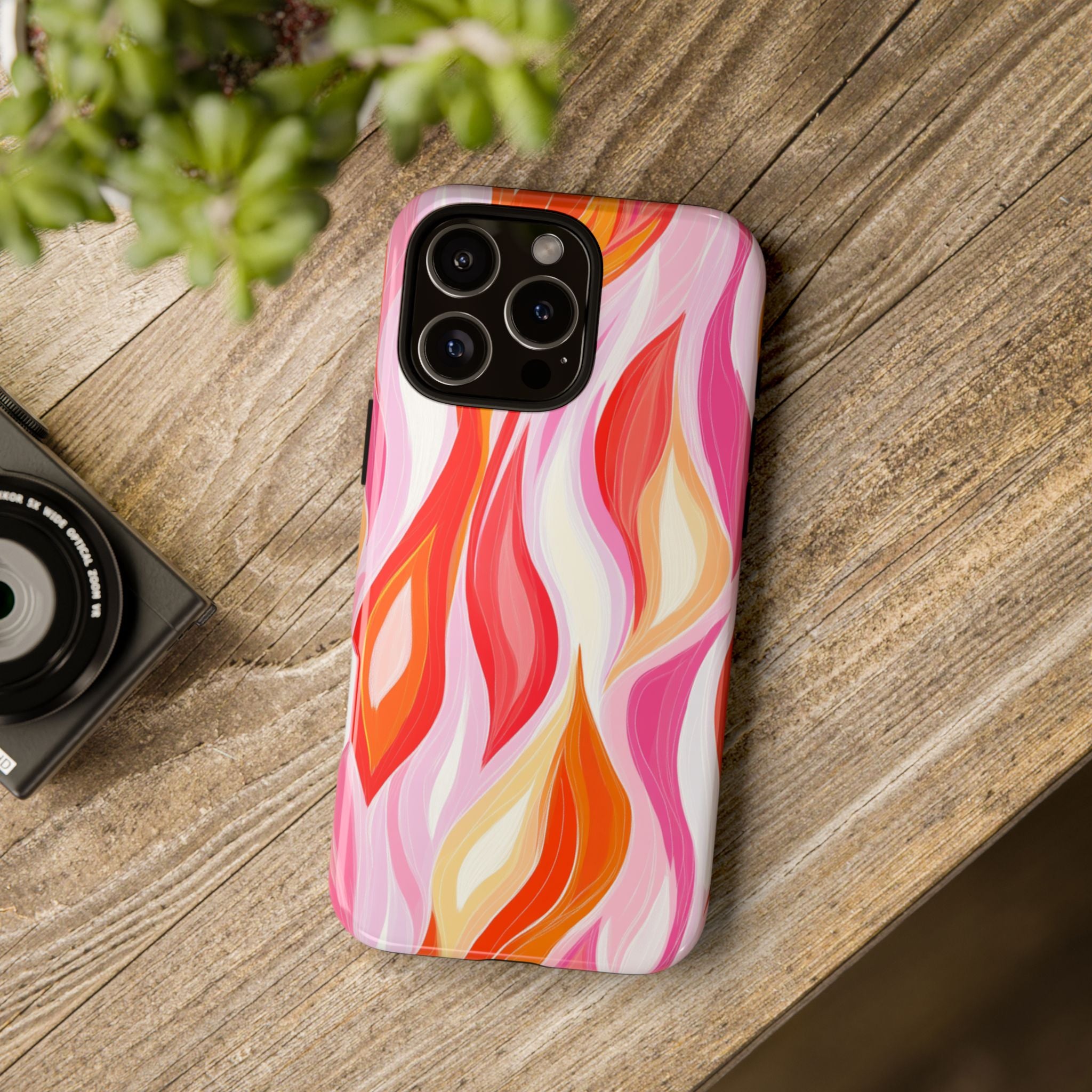 Vibrant Phone Case - Artistic Abstract Design