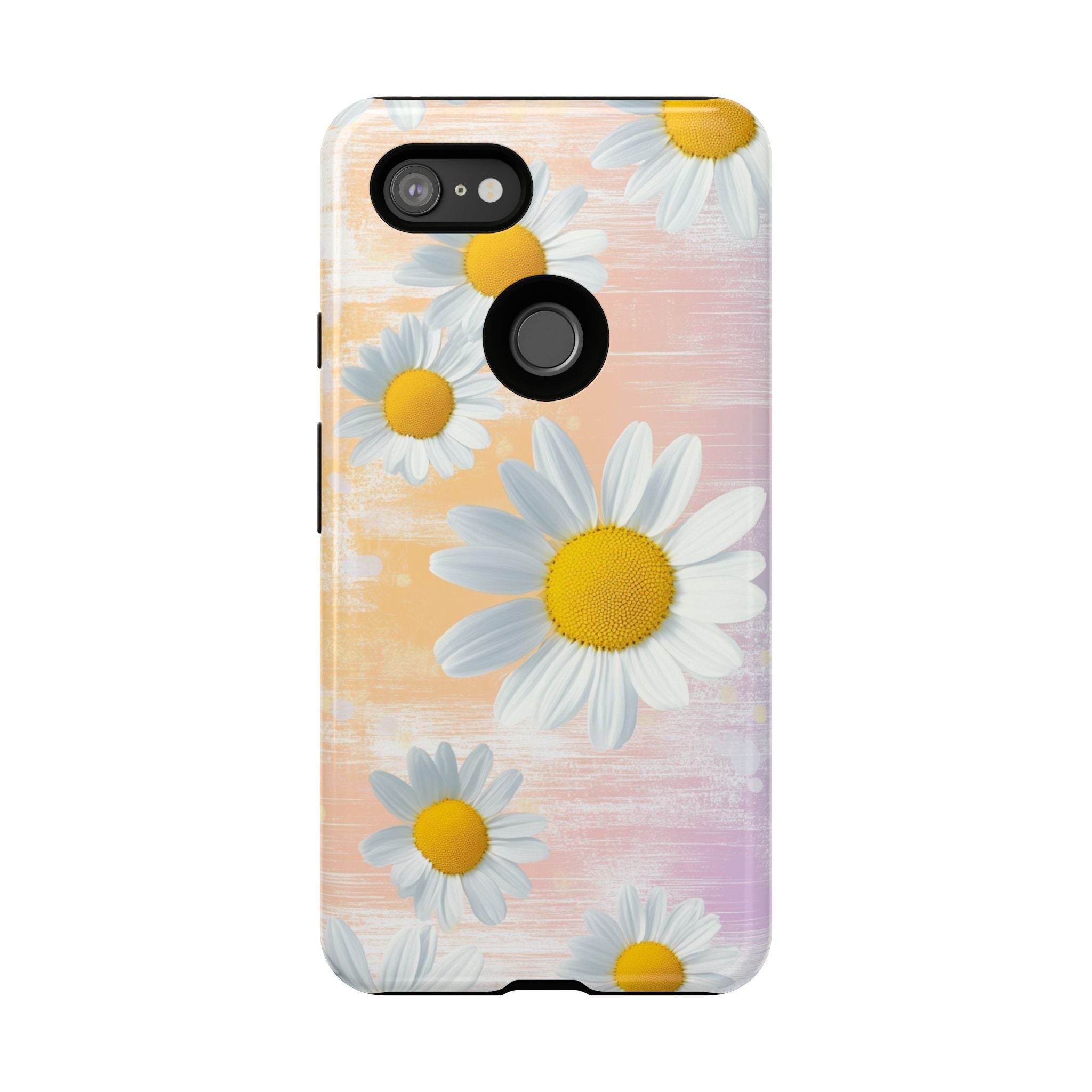 Daisy Phone Case - Floral Tough Case for Nature Lovers