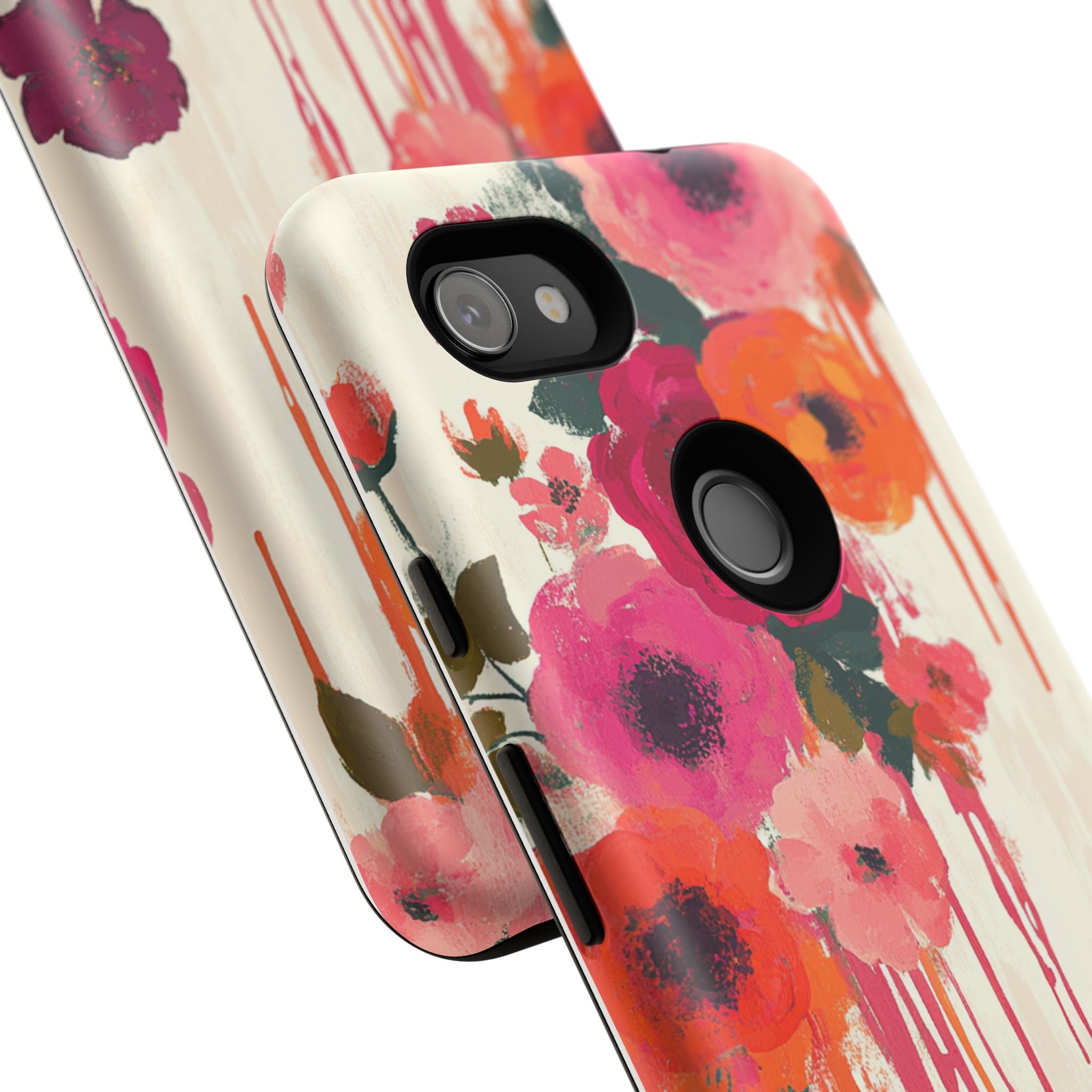 Floral Phone Case - Tough Cases with Vibrant Flower Design