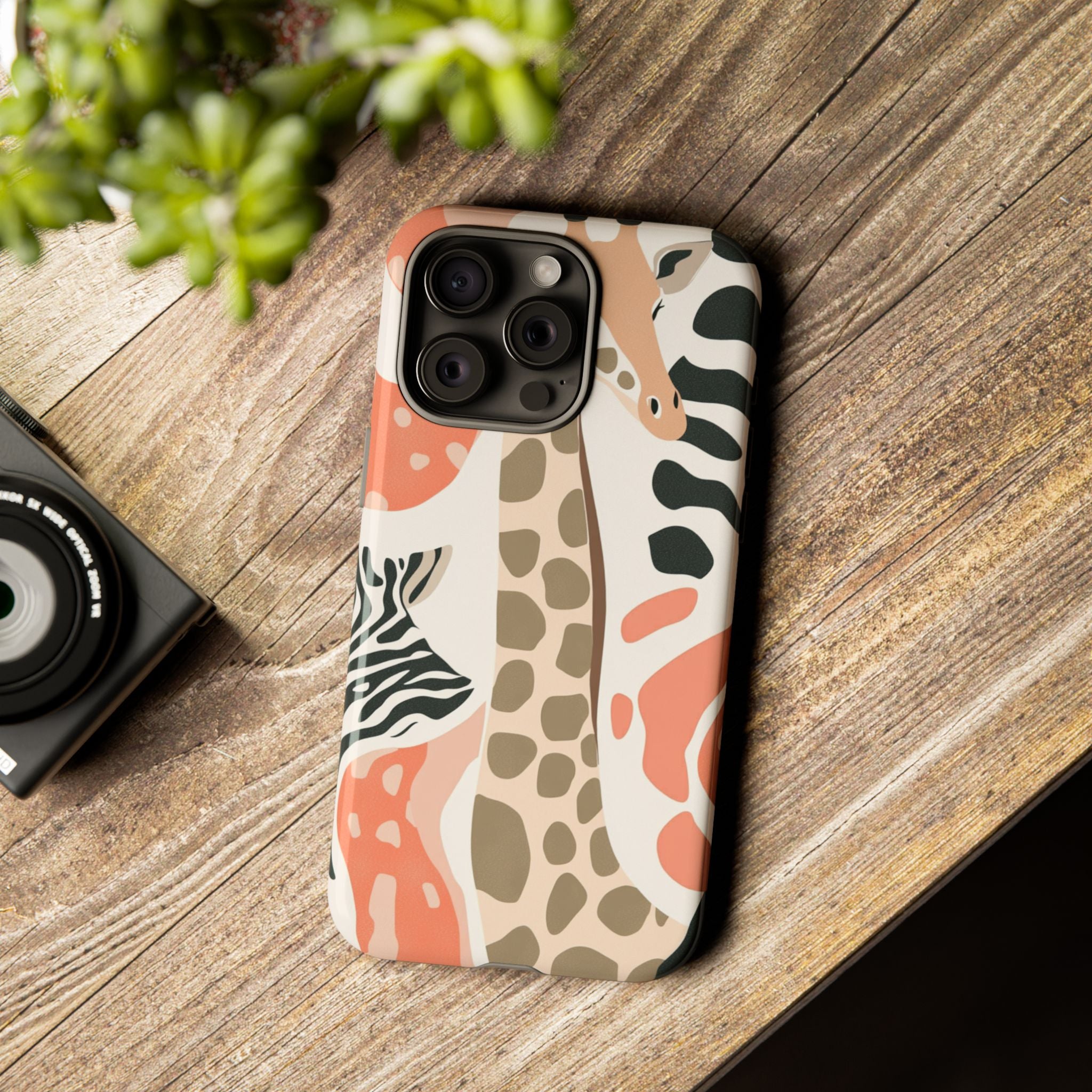 Tough Cases - Artistic Animal Print Phone Case