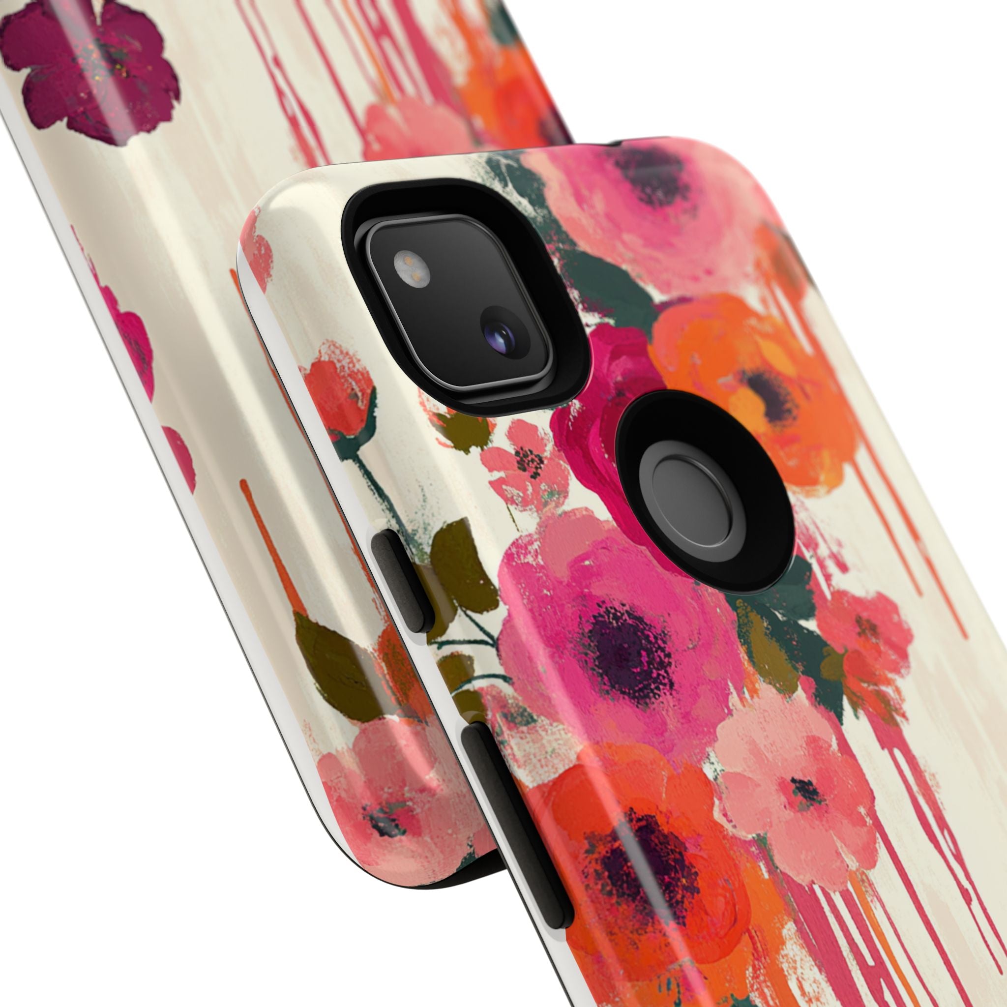 Floral Phone Case - Tough Cases with Vibrant Flower Design