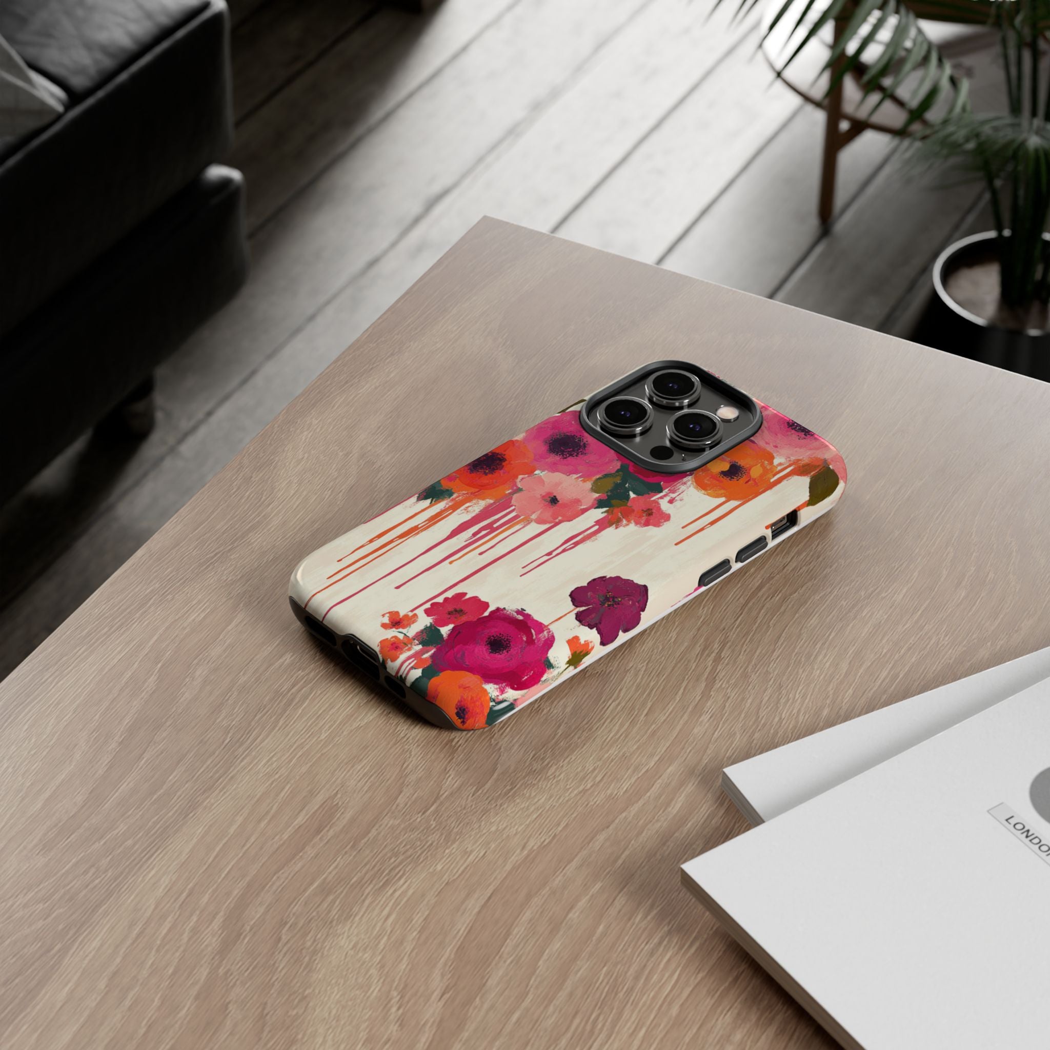 Floral Phone Case - Tough Cases with Vibrant Flower Design