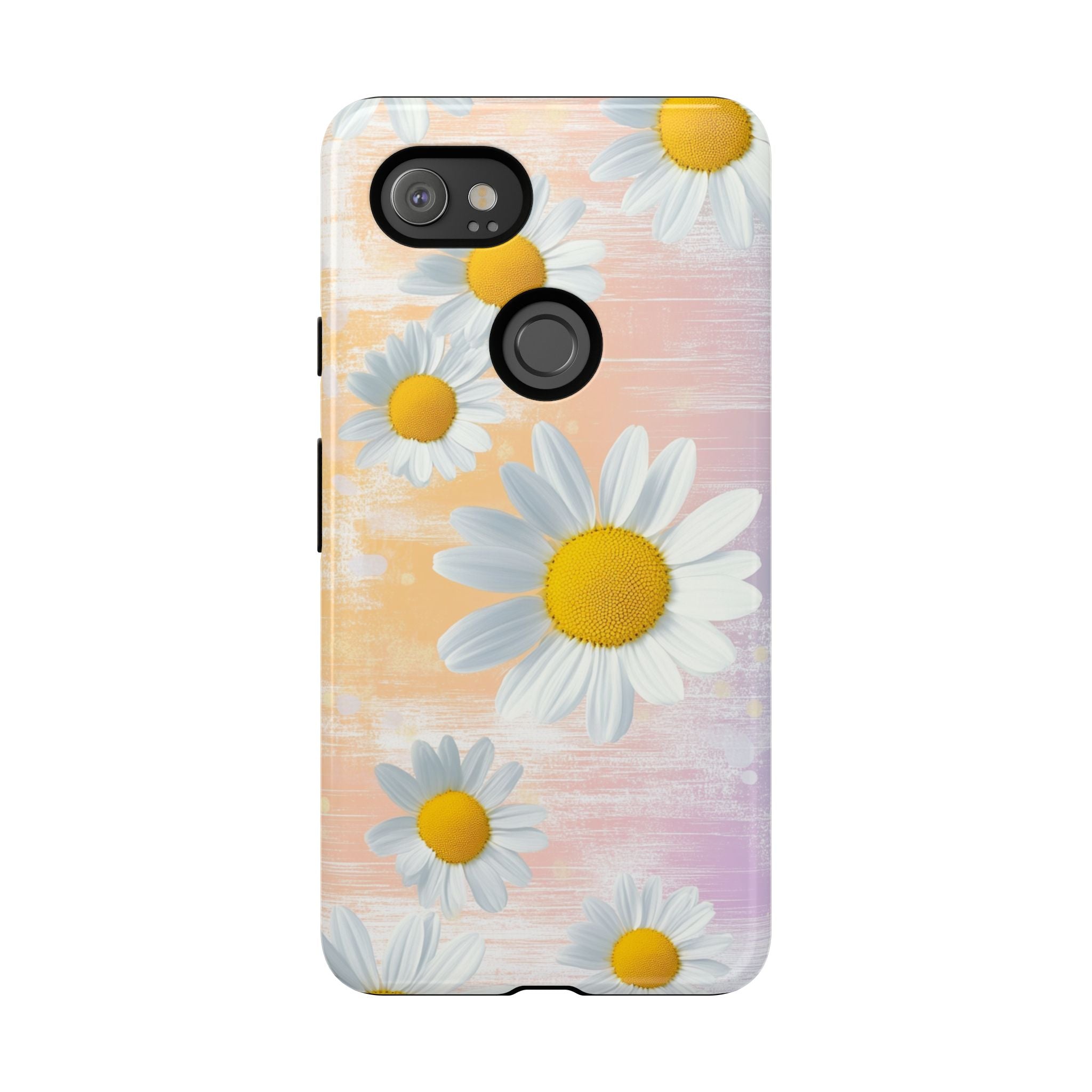Daisy Phone Case - Floral Tough Case for Nature Lovers