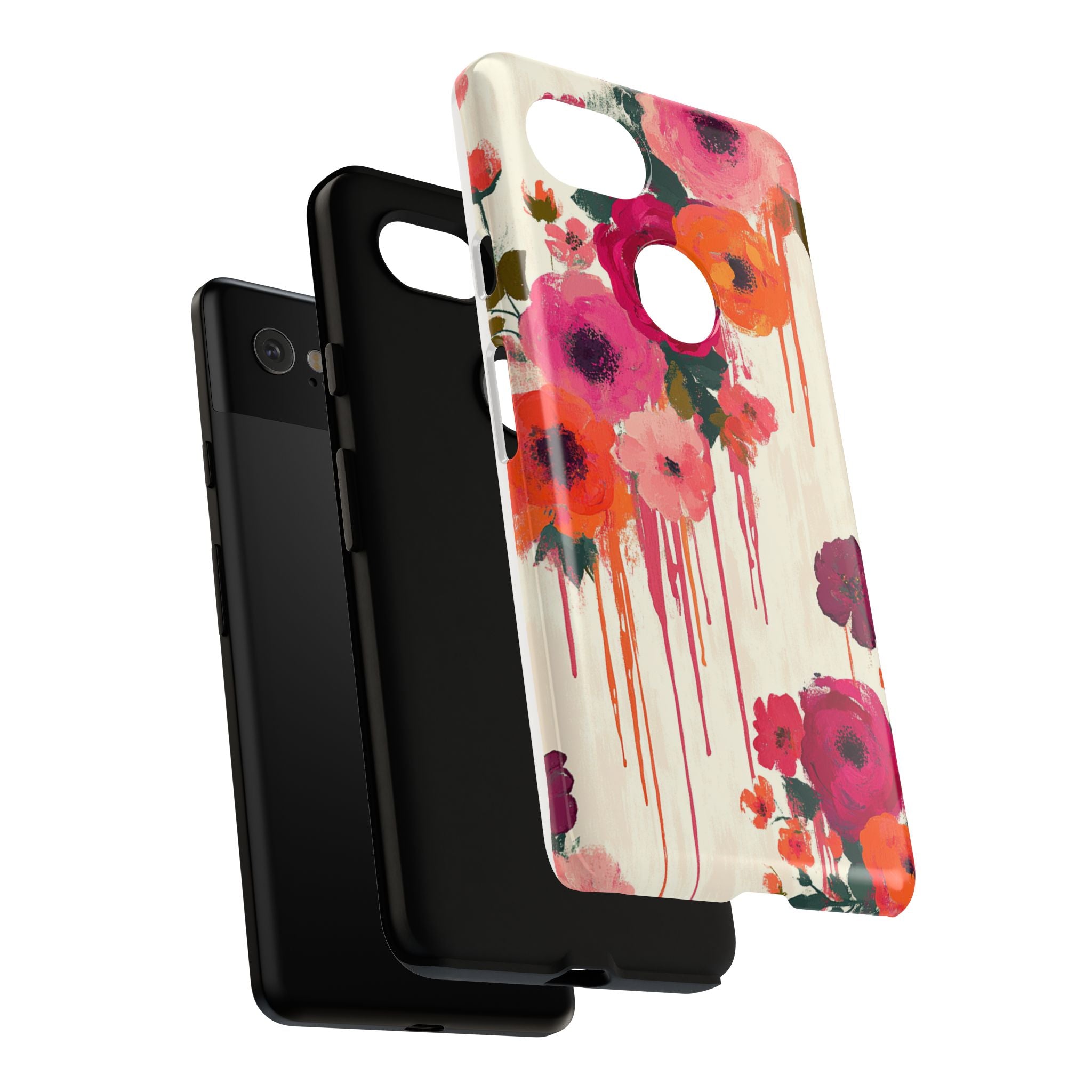 Floral Phone Case - Tough Cases with Vibrant Flower Design