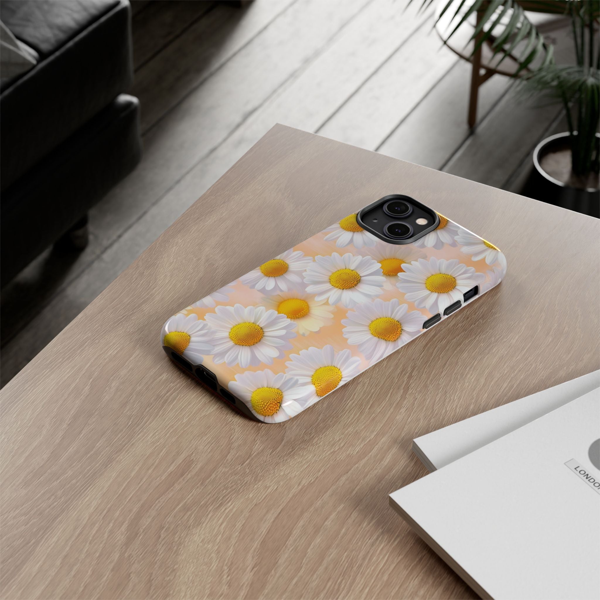 Daisy Phone Case - Floral Tough Cover