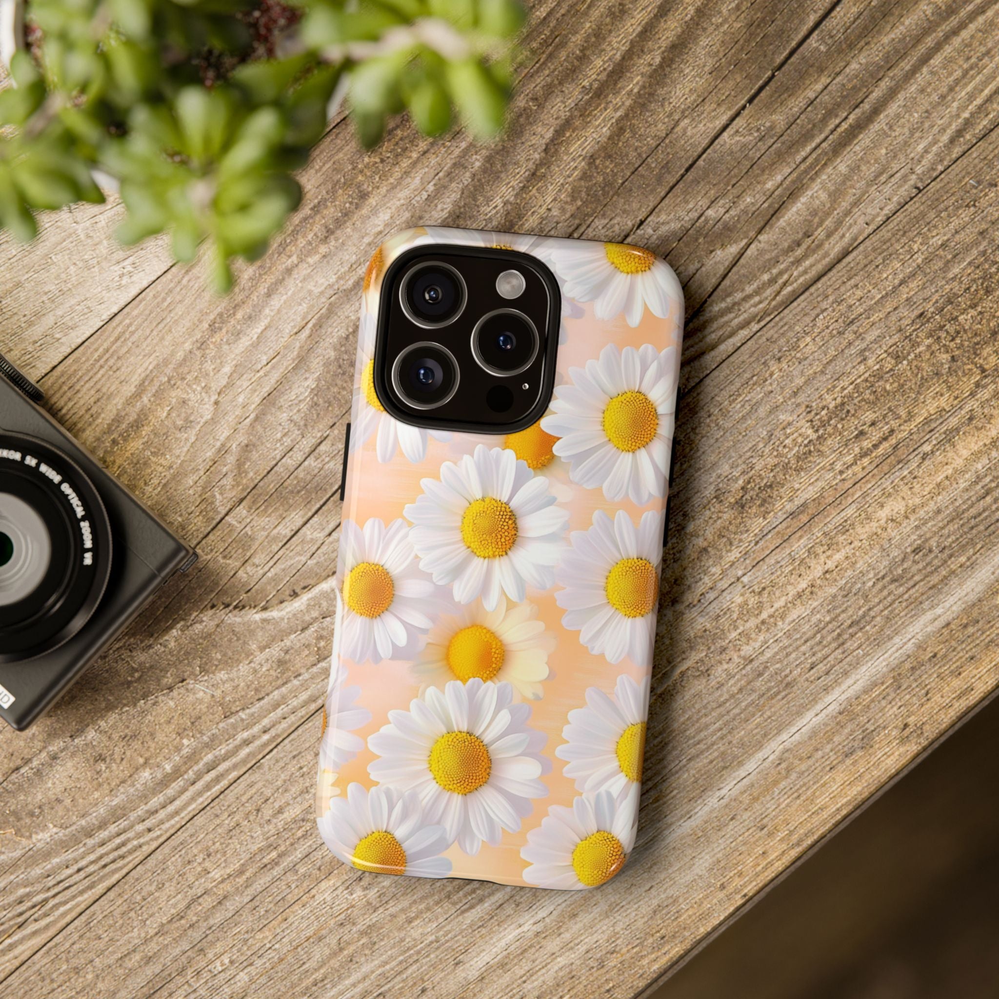 Daisy Phone Case - Floral Tough Cover