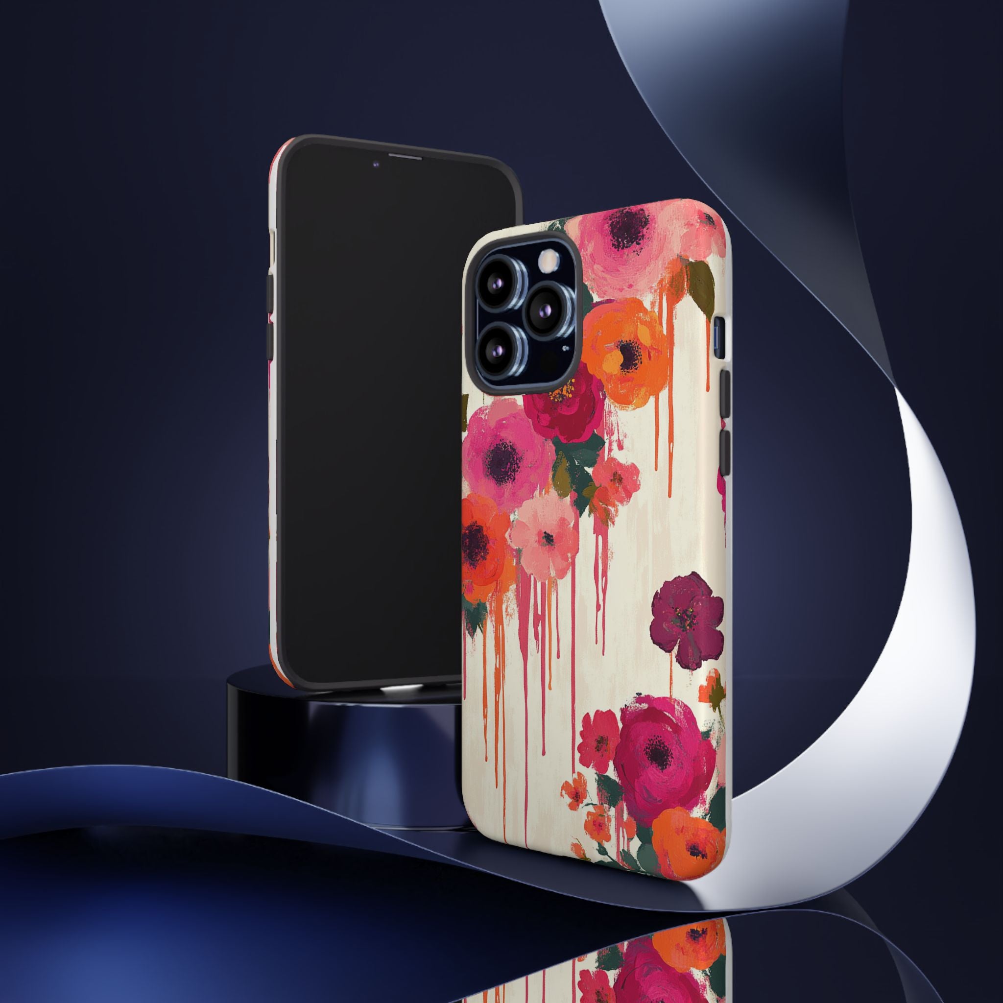 Floral Phone Case - Tough Cases with Vibrant Flower Design
