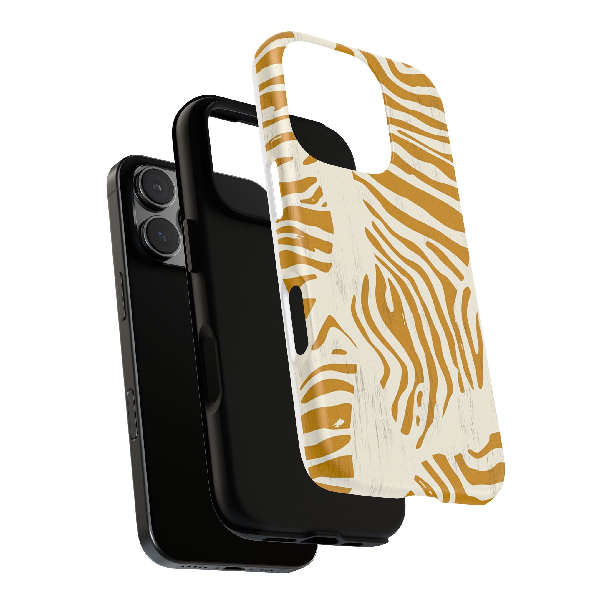 Stylish Phone Case with Zebra Print