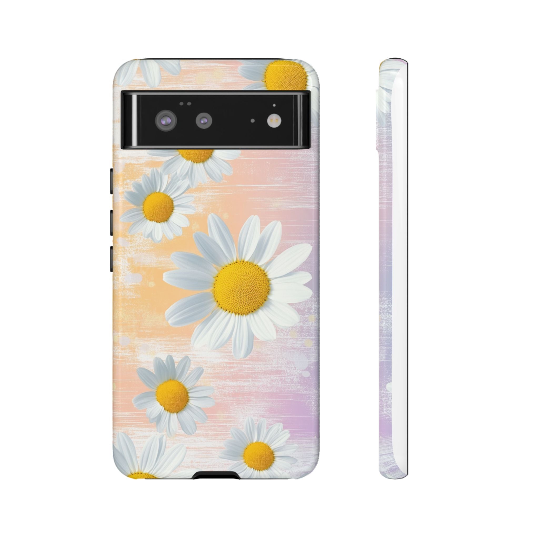 Daisy Phone Case - Floral Tough Case for Nature Lovers