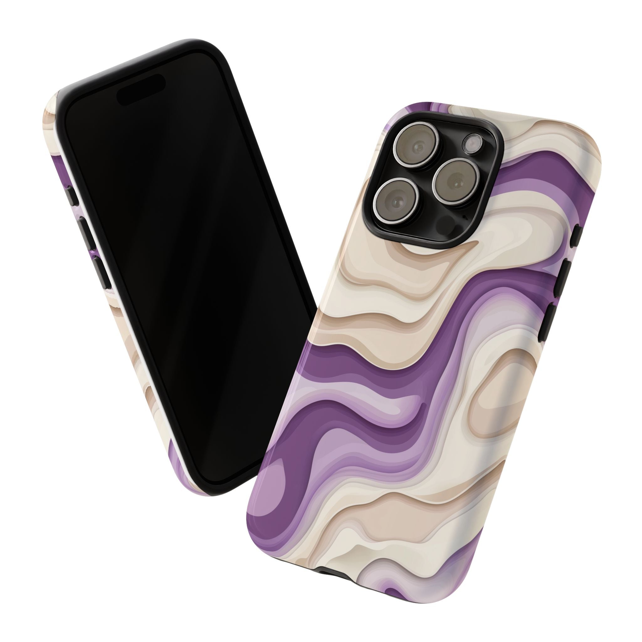 Abstract Waves Phone Case