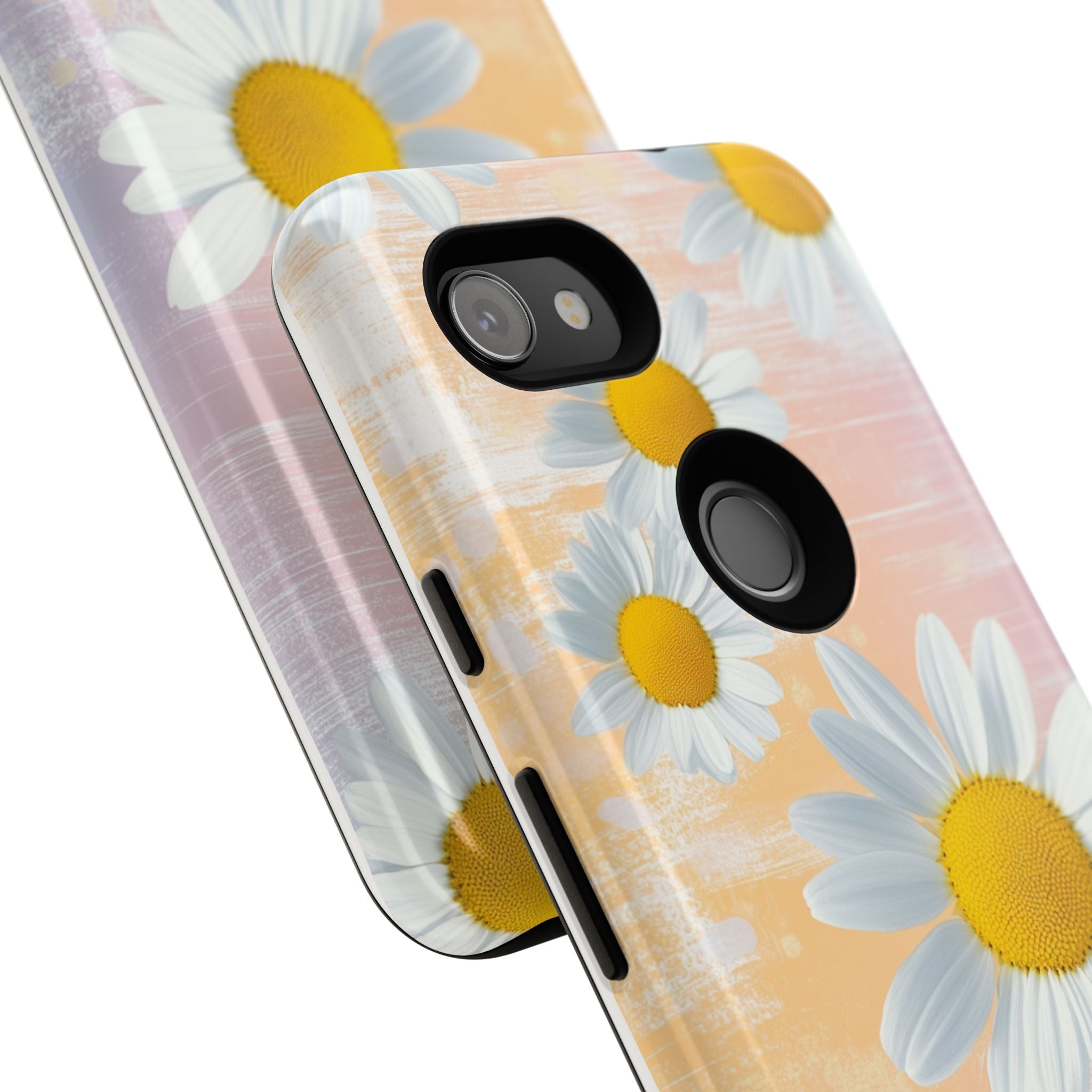 Daisy Phone Case - Floral Tough Case for Nature Lovers