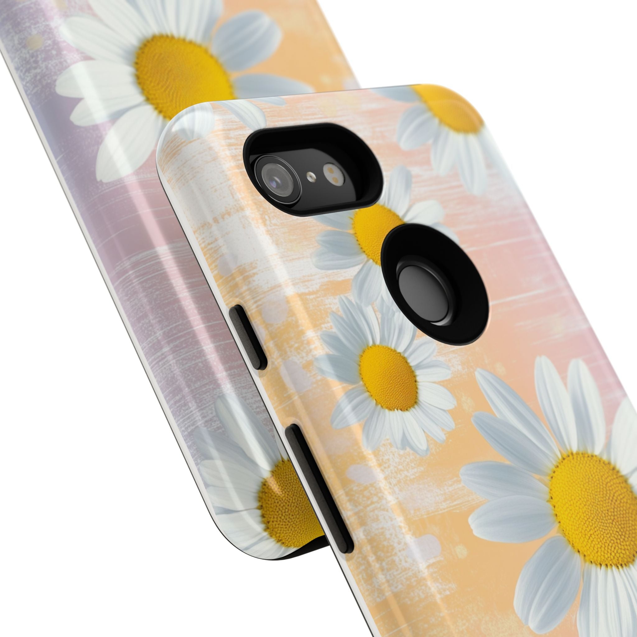 Daisy Phone Case - Floral Tough Case for Nature Lovers