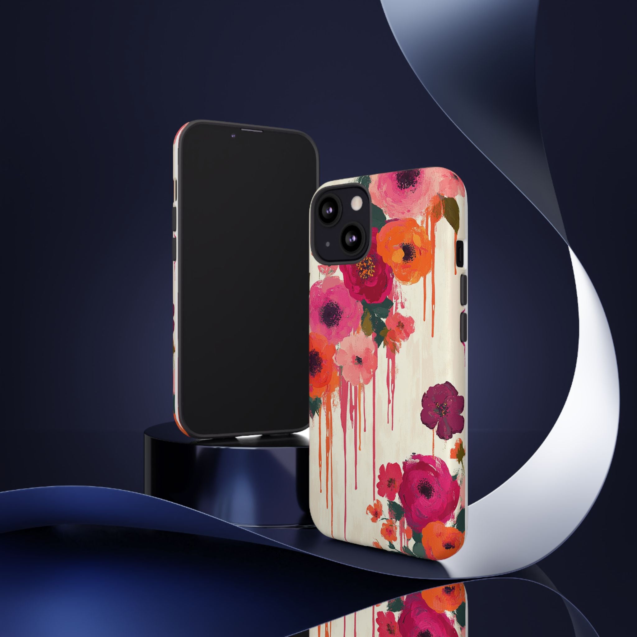 Floral Phone Case - Tough Cases with Vibrant Flower Design