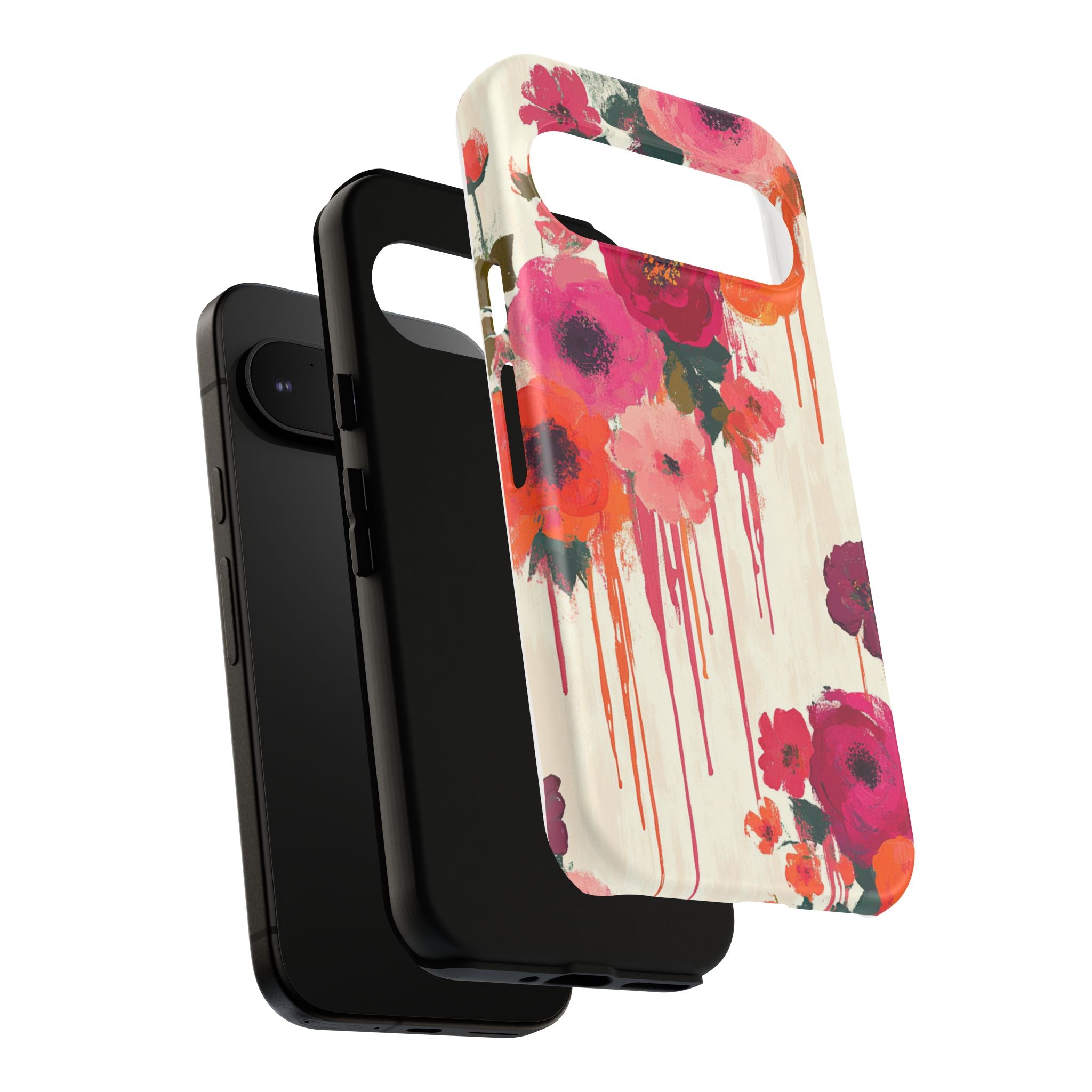 Floral Phone Case - Tough Cases with Vibrant Flower Design