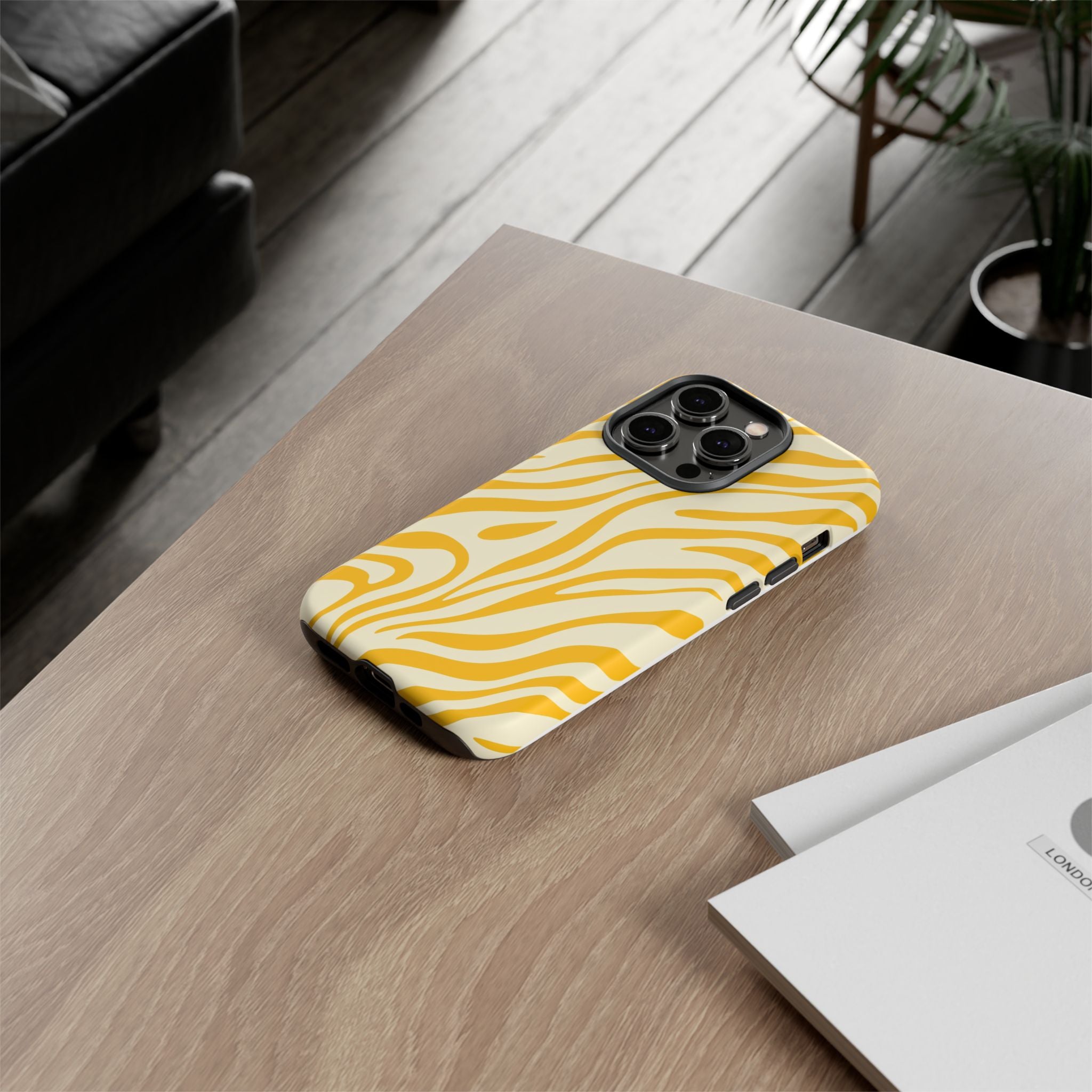 Stylish Phone Case - Chic Zebra Print