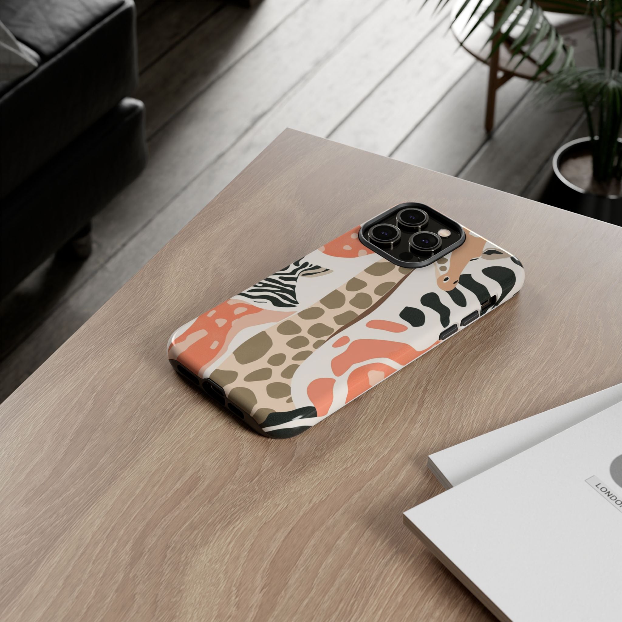 Tough Cases - Artistic Animal Print Phone Case