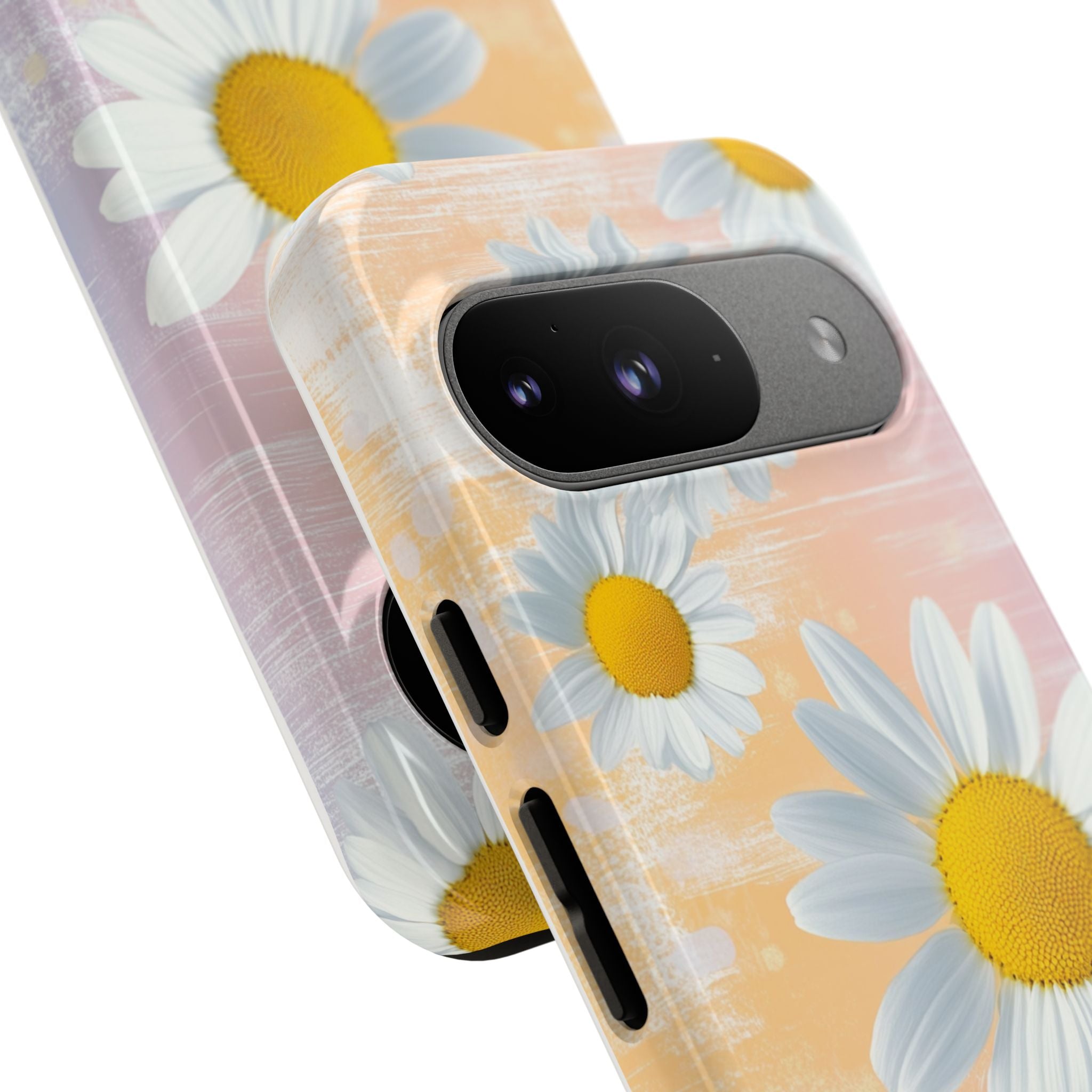 Daisy Phone Case - Floral Tough Case for Nature Lovers