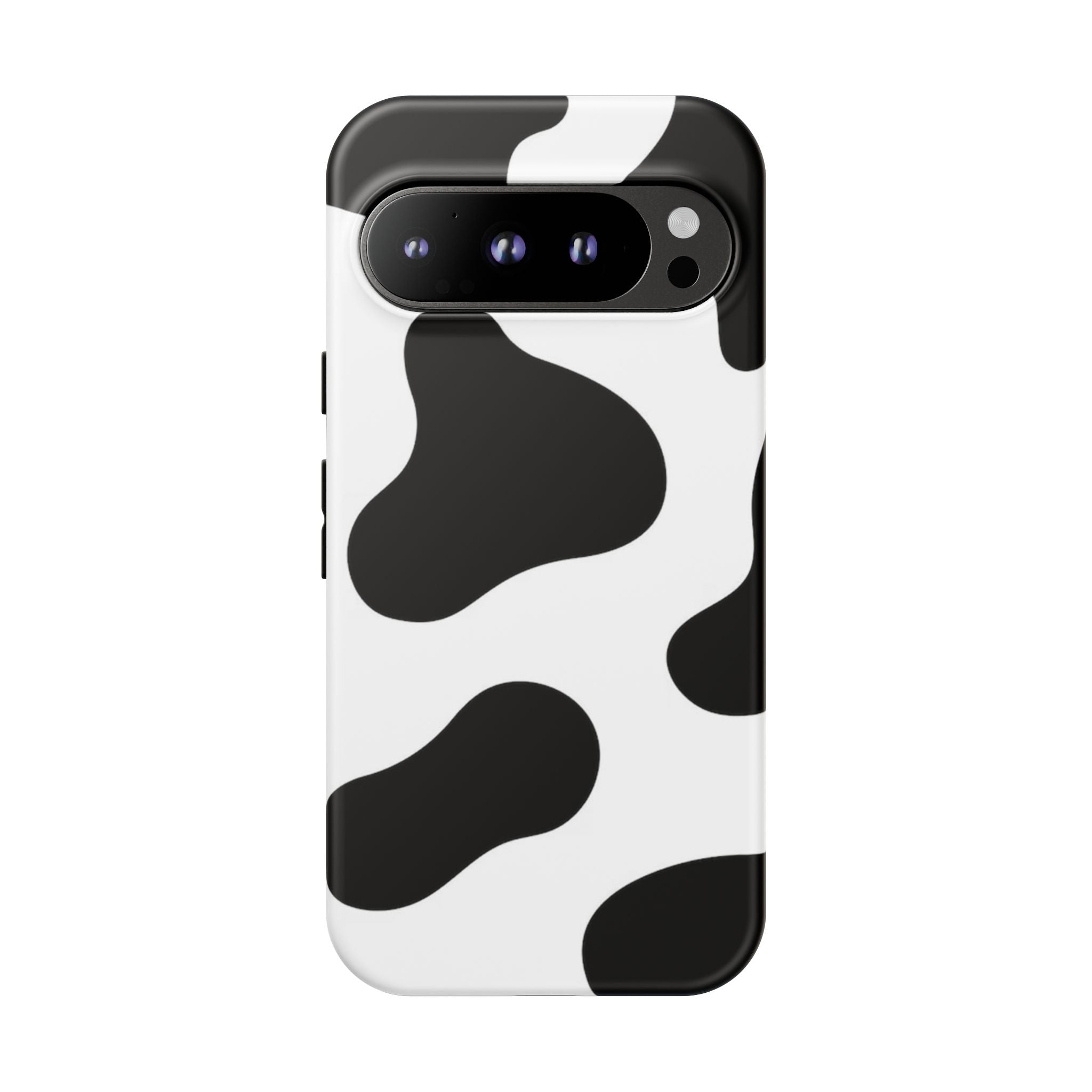 Black and White Cow Print Phone Case, Cute Tough Cases, Animal Print Case, Stylish Smartphone Accessories, Cow Lover Gift