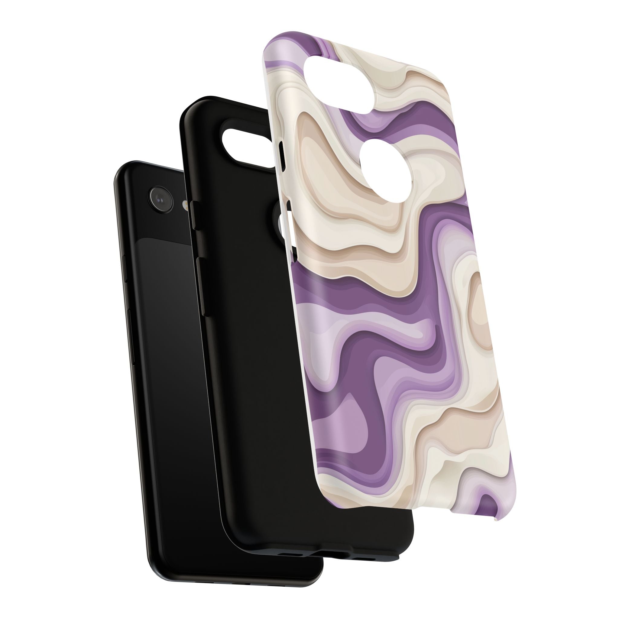 Abstract Waves Phone Case