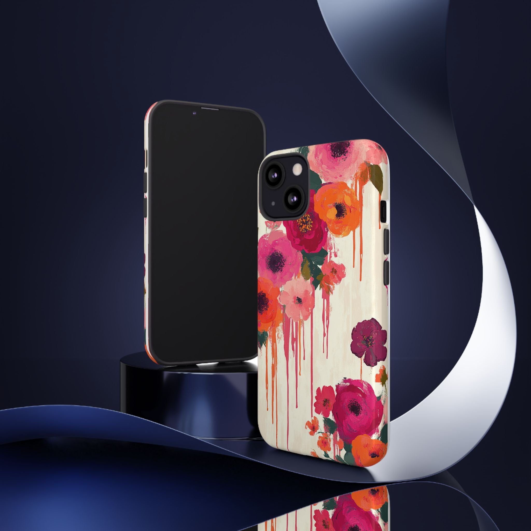 Floral Phone Case - Tough Cases with Vibrant Flower Design