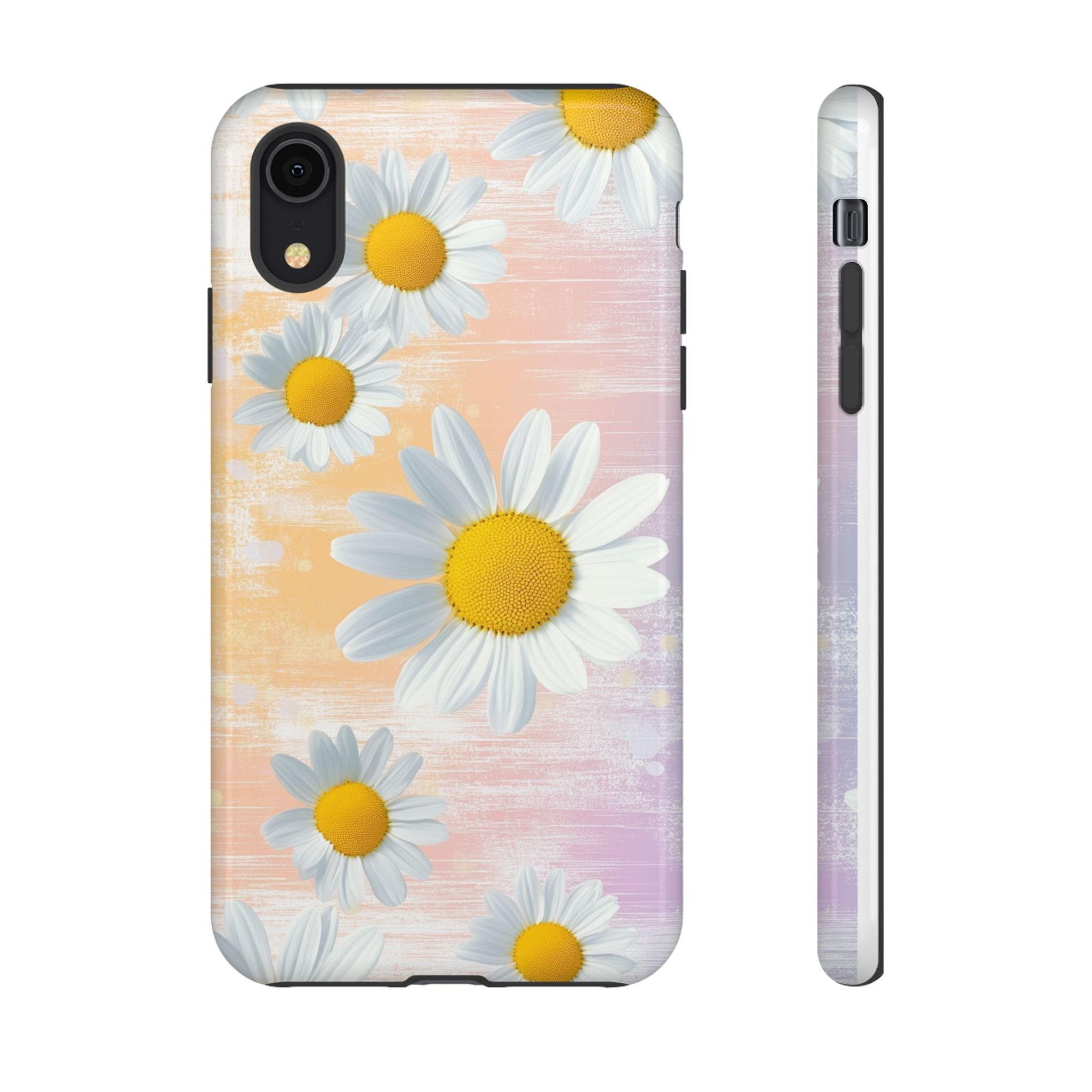 Daisy Phone Case - Floral Tough Case for Nature Lovers