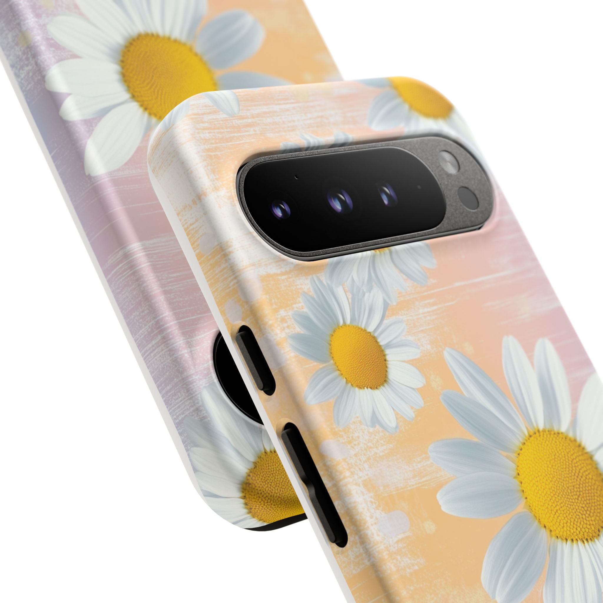 Daisy Phone Case - Floral Tough Case for Nature Lovers