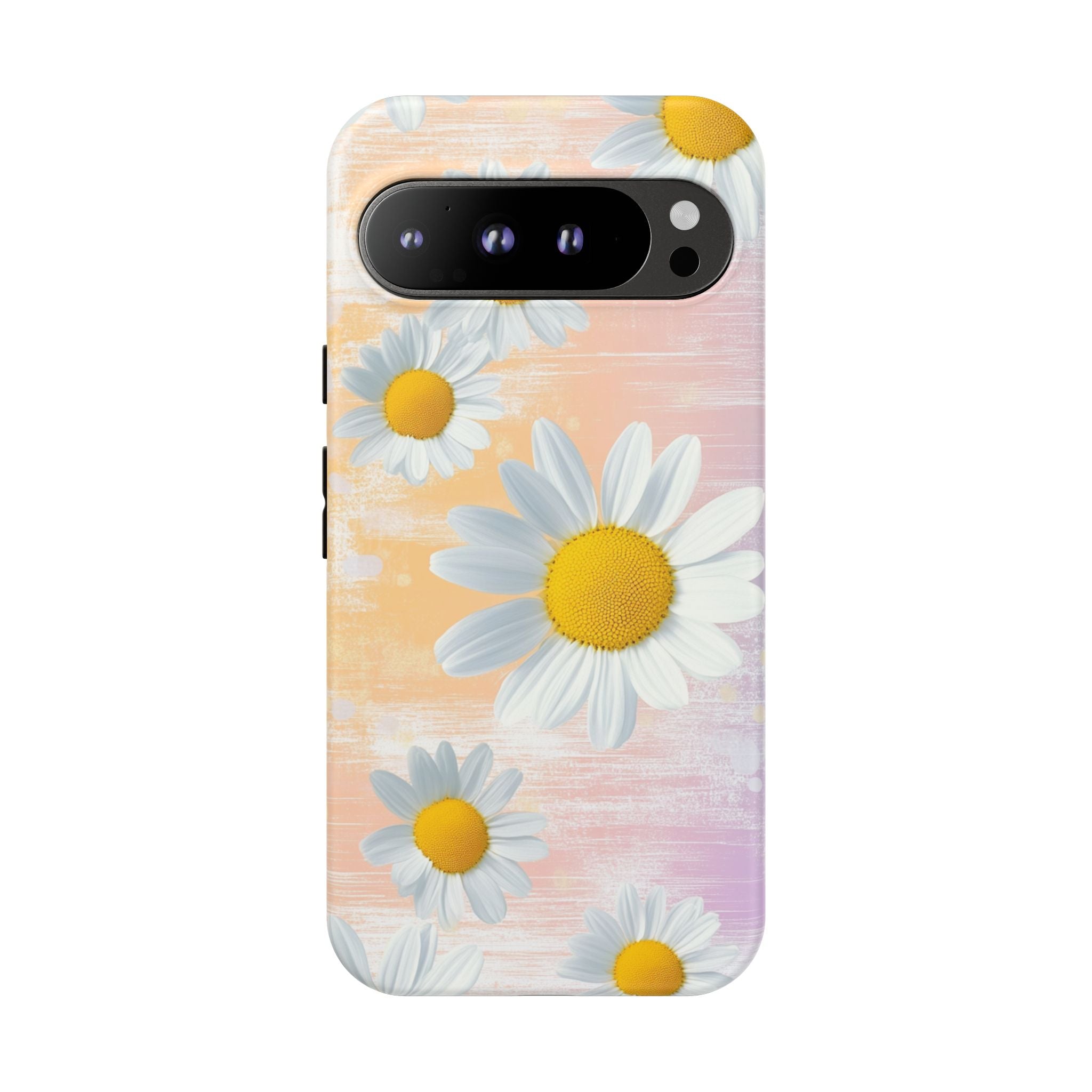 Daisy Phone Case - Floral Tough Case for Nature Lovers