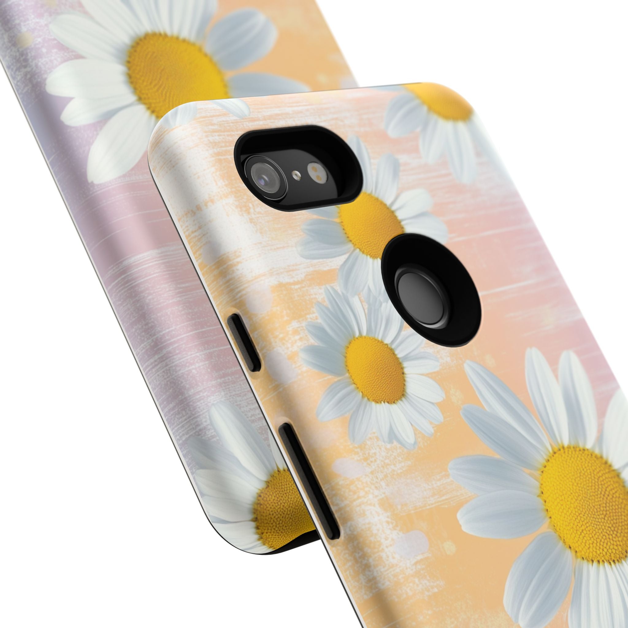 Daisy Phone Case - Floral Tough Case for Nature Lovers