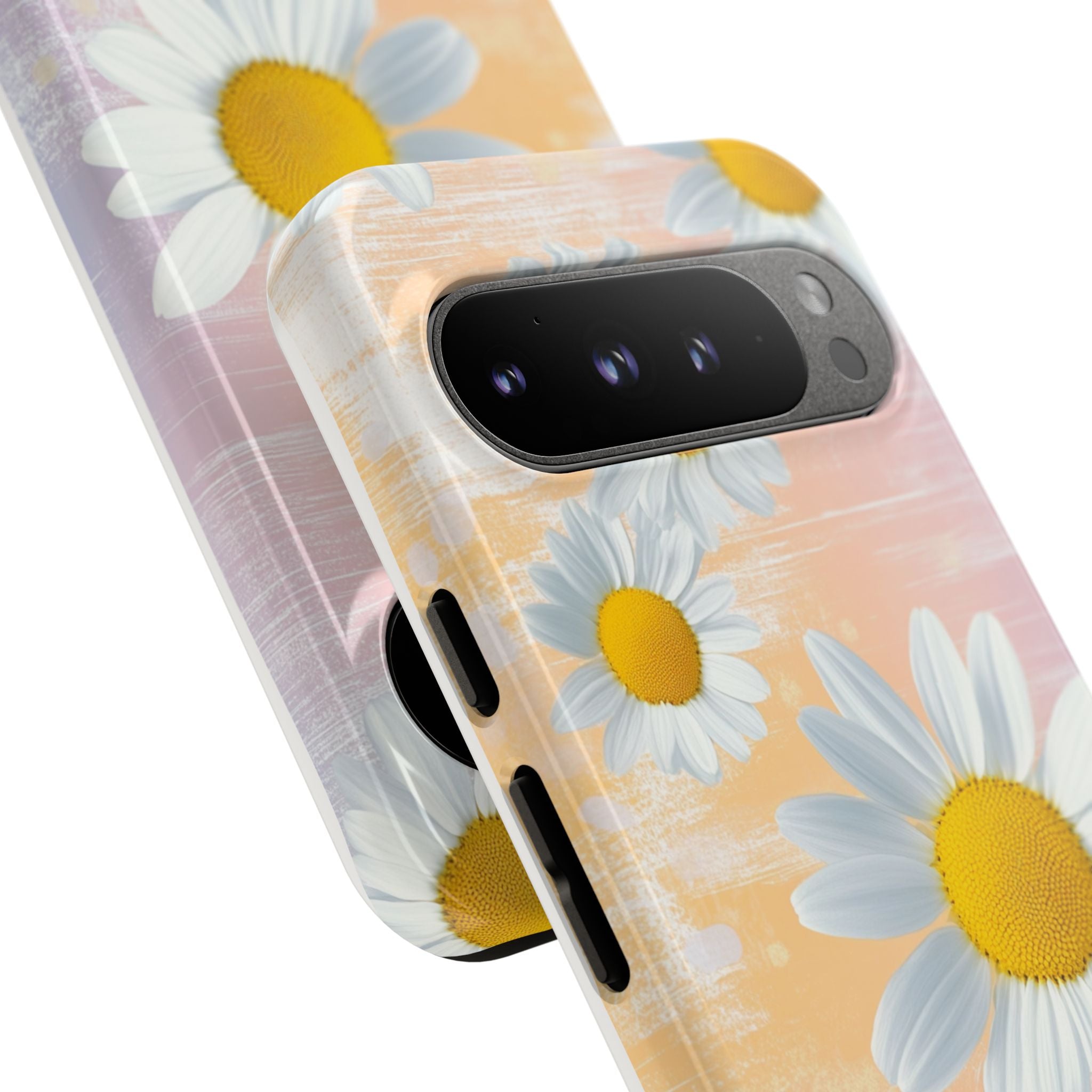 Daisy Phone Case - Floral Tough Case for Nature Lovers