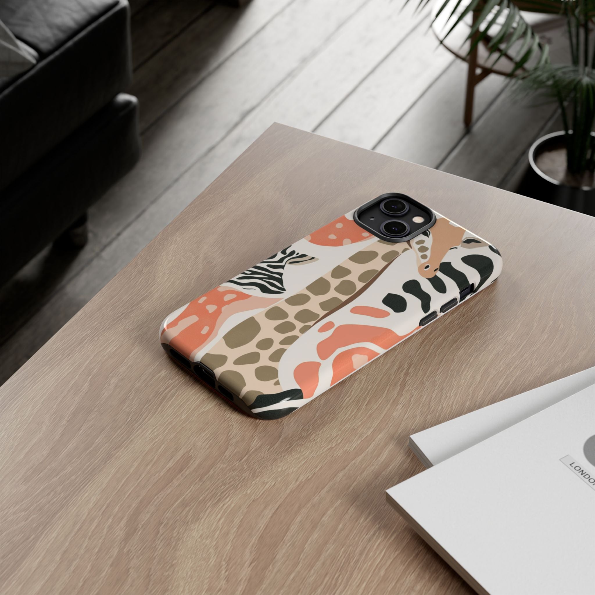 Tough Cases - Artistic Animal Print Phone Case