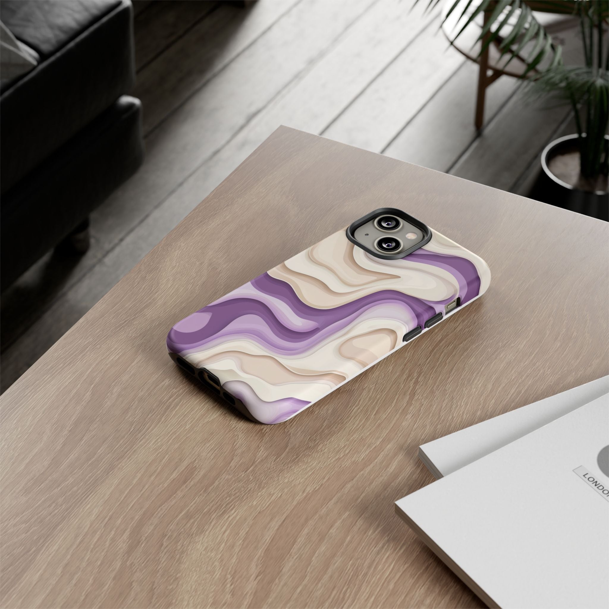 Abstract Waves Phone Case