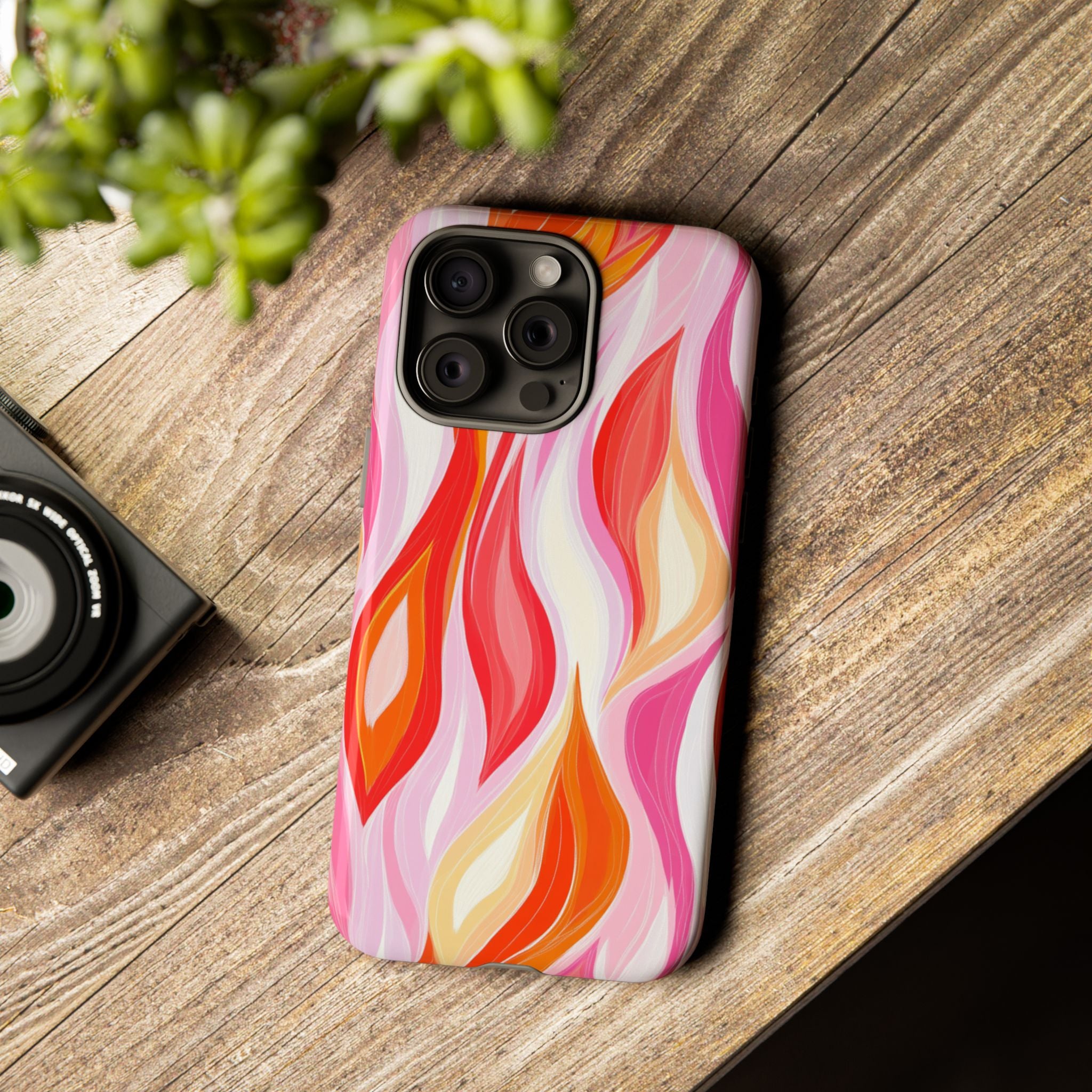 Vibrant Phone Case - Artistic Abstract Design