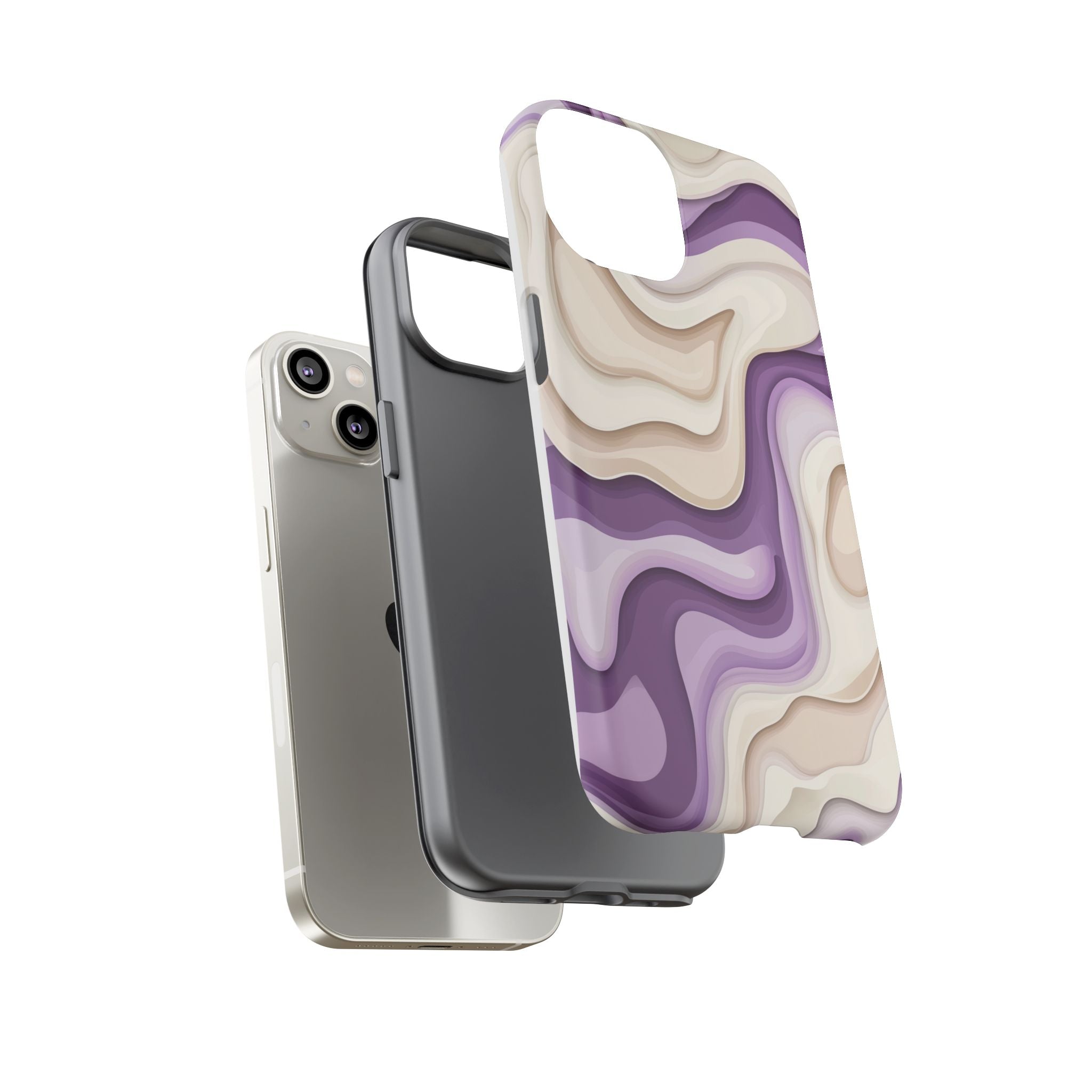 Abstract Waves Phone Case