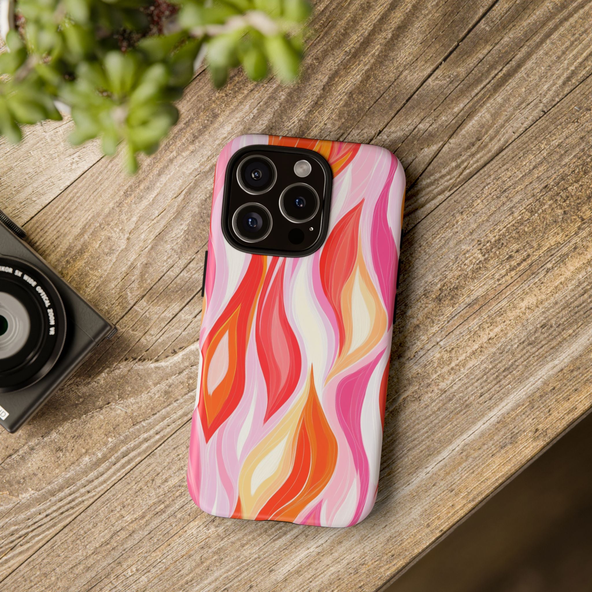 Vibrant Phone Case - Artistic Abstract Design